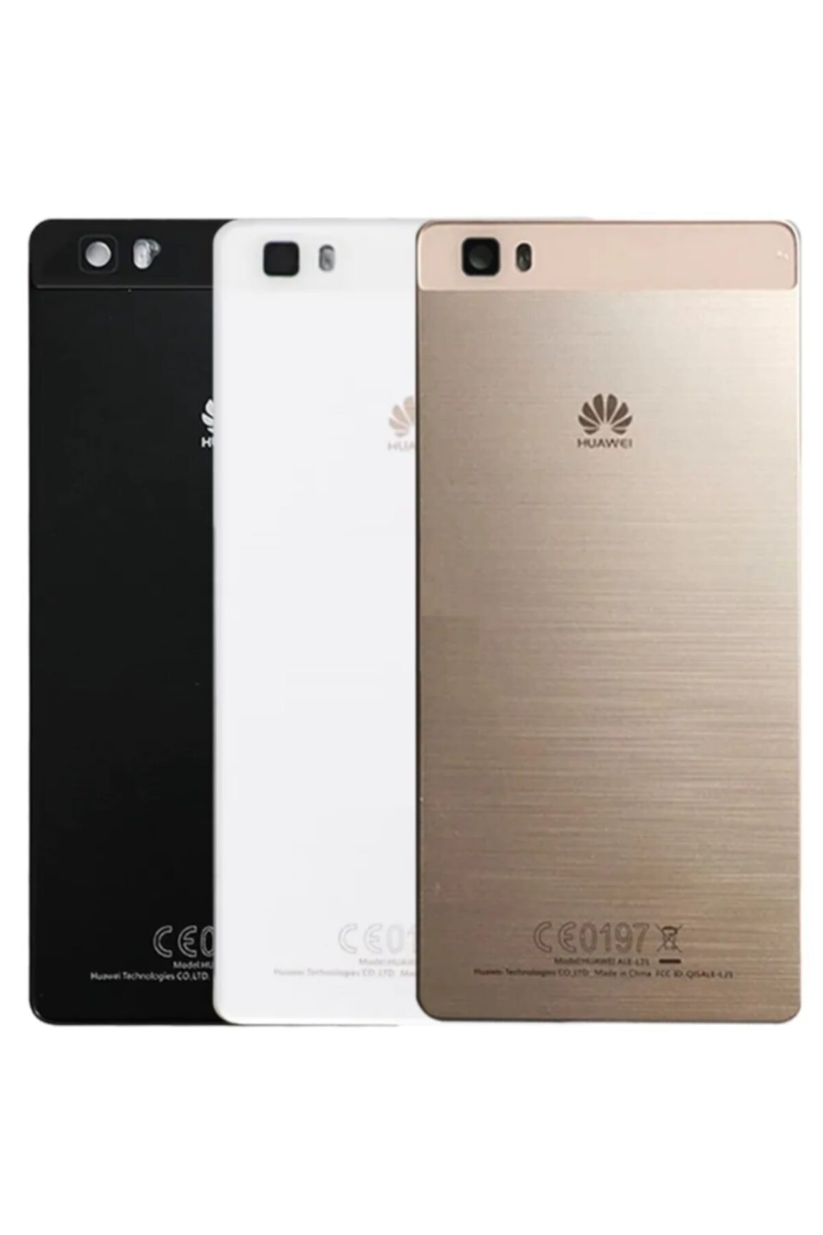 Qudex Huawei P8 Lite Arka Kapak Pil Batarya Kapağı (yüksek Kalite) Altın