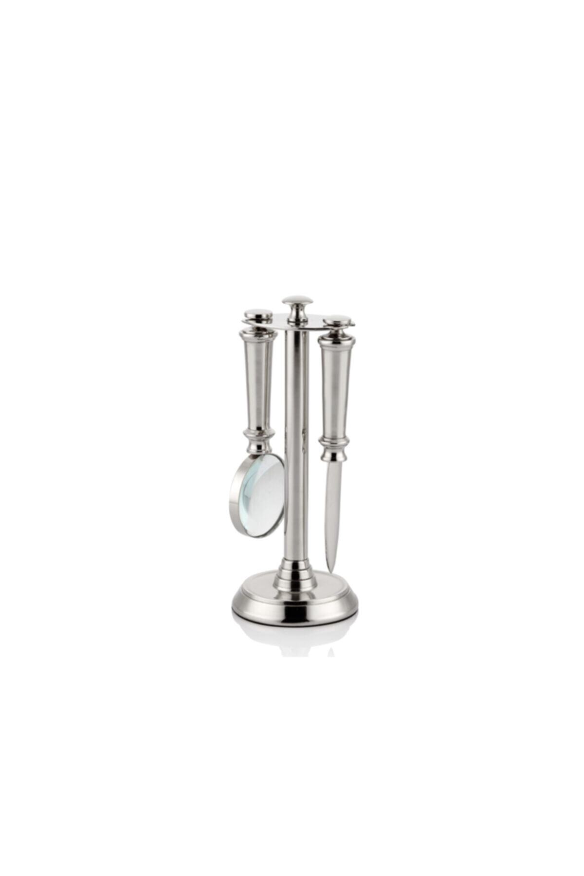 Ponet Maison Riva Silver Büyüteç Seti 7x18 Cm