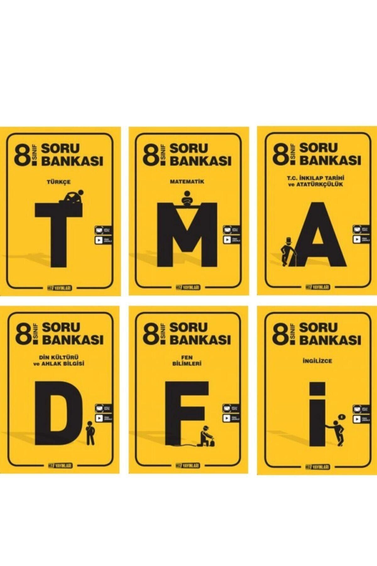Hız Yayınları 8. Sınıf Lgs Soru Bankası Kazandıran Set (6 Kitap) 2020