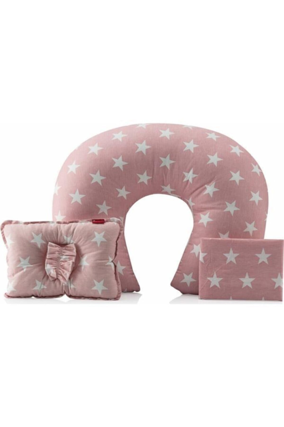 Moje Emzirme Seti 3'lü Pembe Yıldız