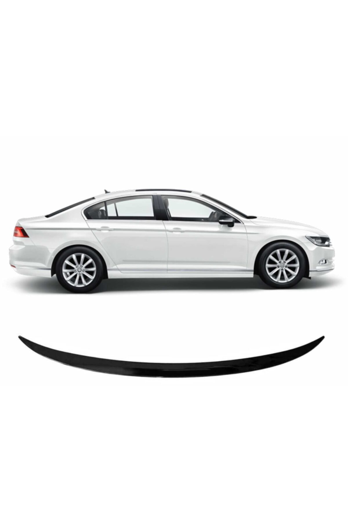 Sm Motors Volkswagen Passat B6-b7-b8 2006-2020 Spoiler Bagaj Çıtası Piano Black