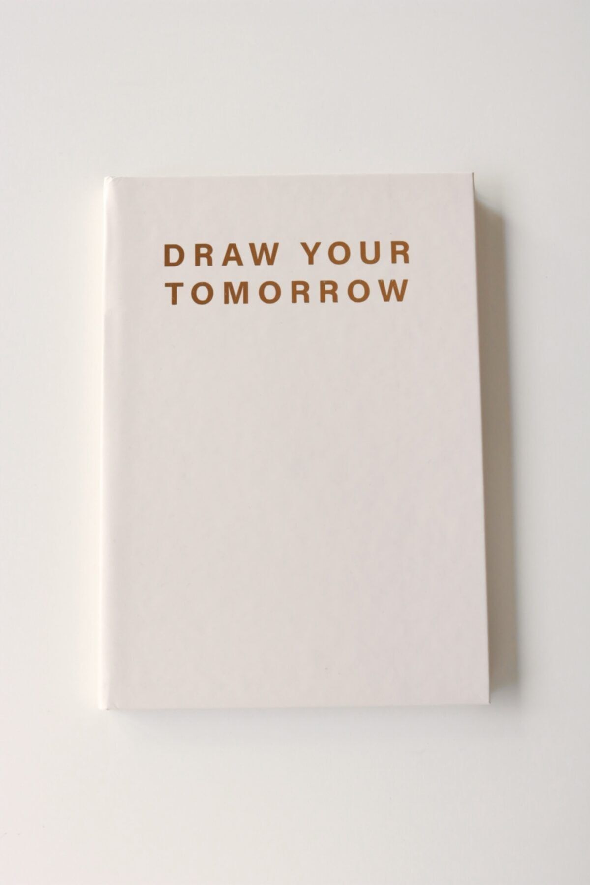 T Books Draw Your Tomorrow Bej Rengi Süresiz Planlayıcı Undated Planner