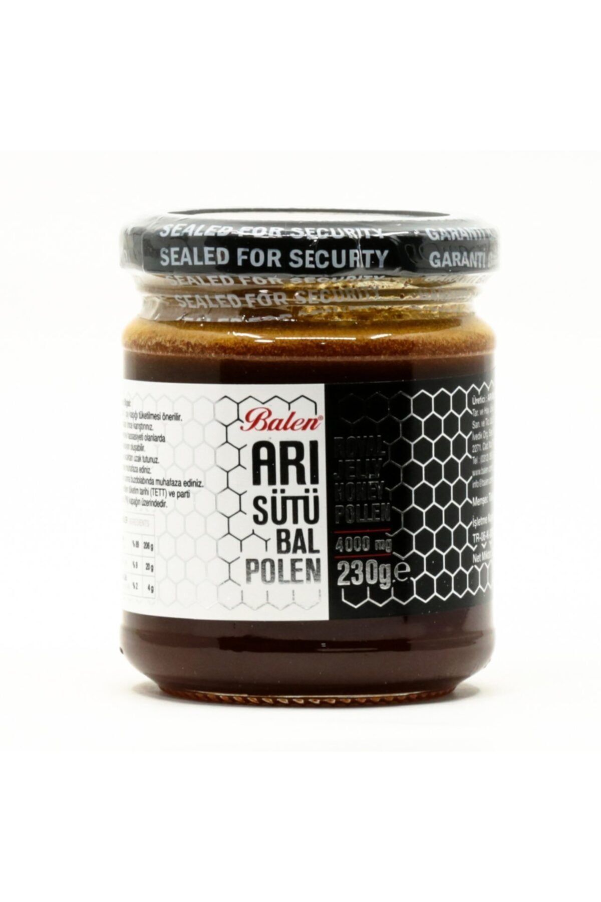 Balen Arı Sütü Bal Polen Karışım 4000 mg.