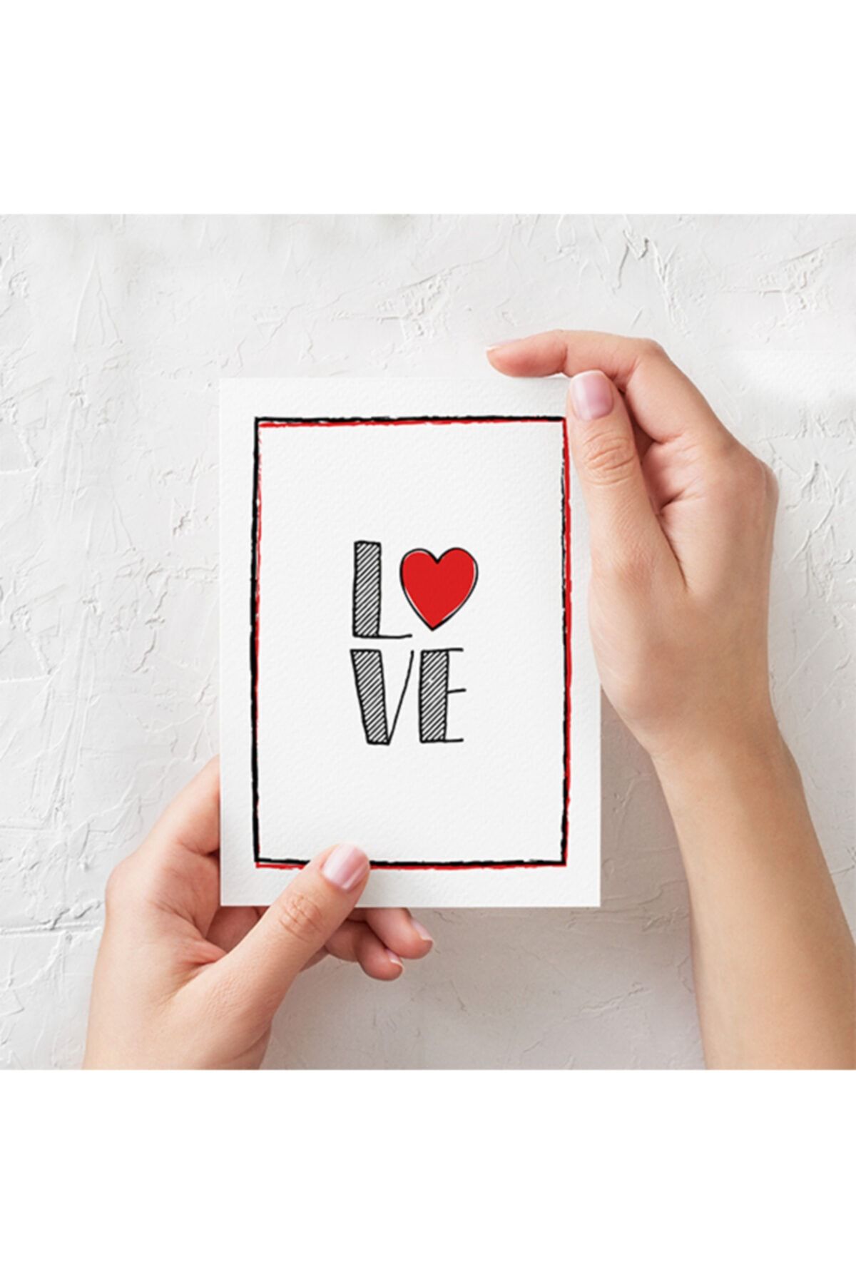 kagito New Paint“ Love” Sevgililer Günü Kartı