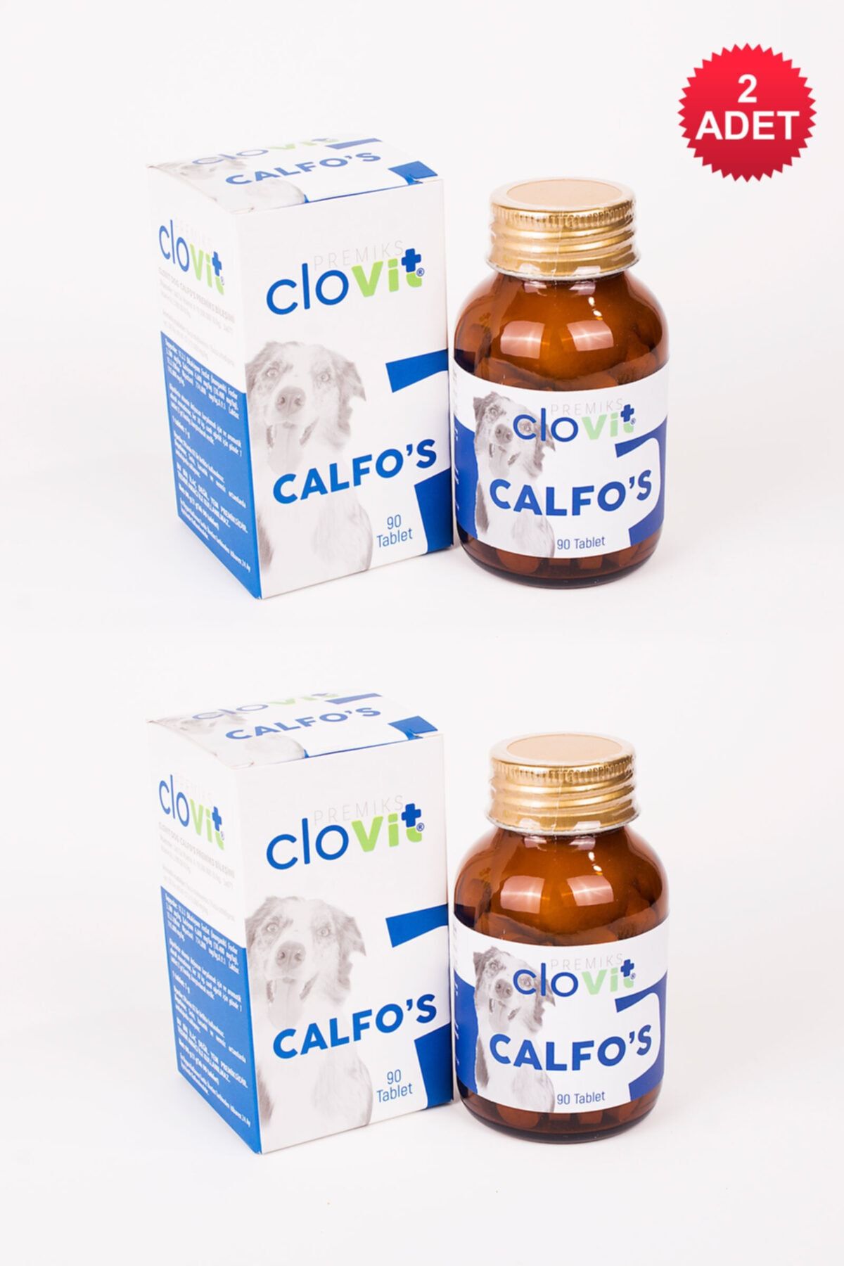 Clovit Dog Calfo's Avantajlı 2'li Set 8680434202915
