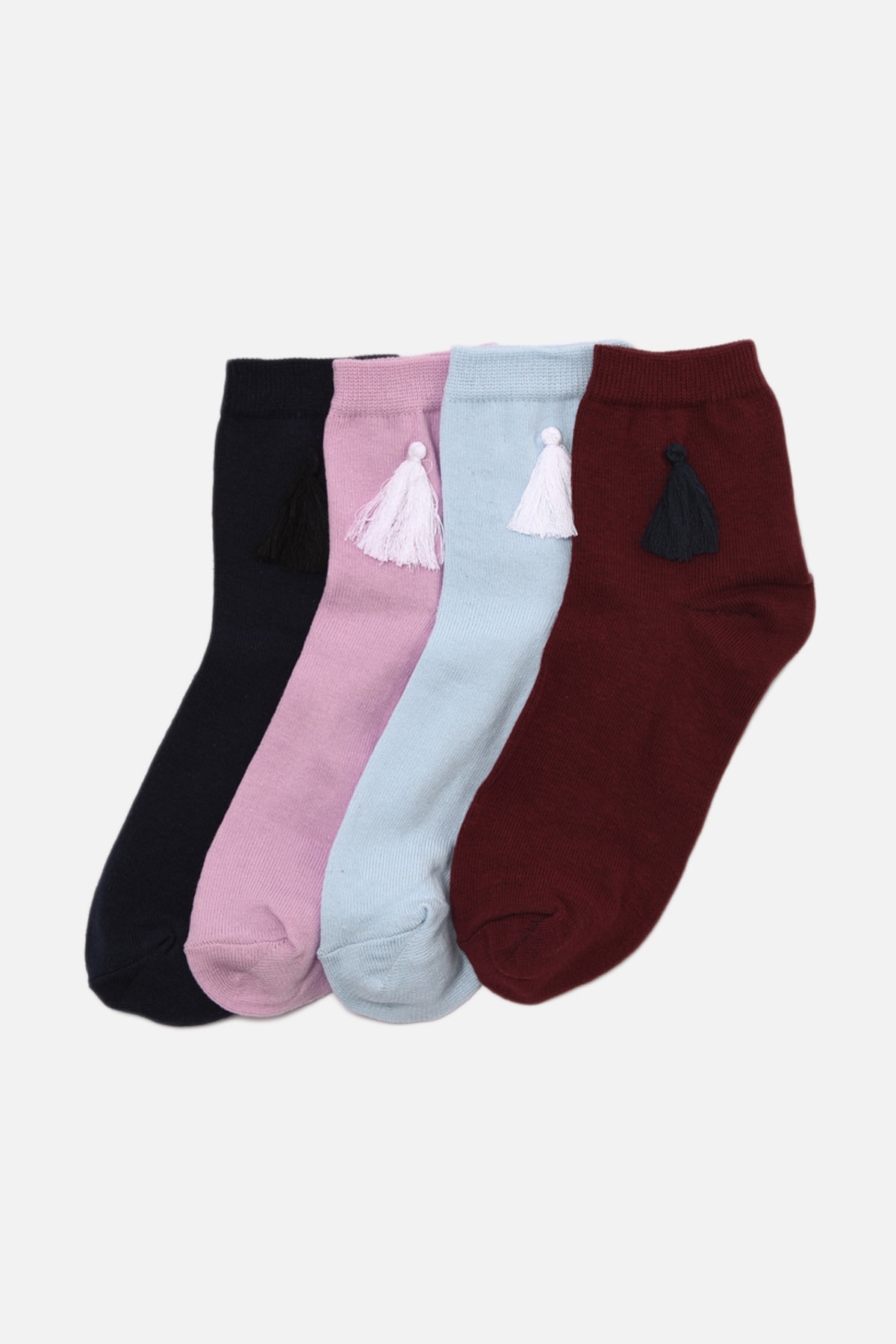 TRENDYOLMİLLA Pudra Baskı Detay Çorap THMAW22CO0073