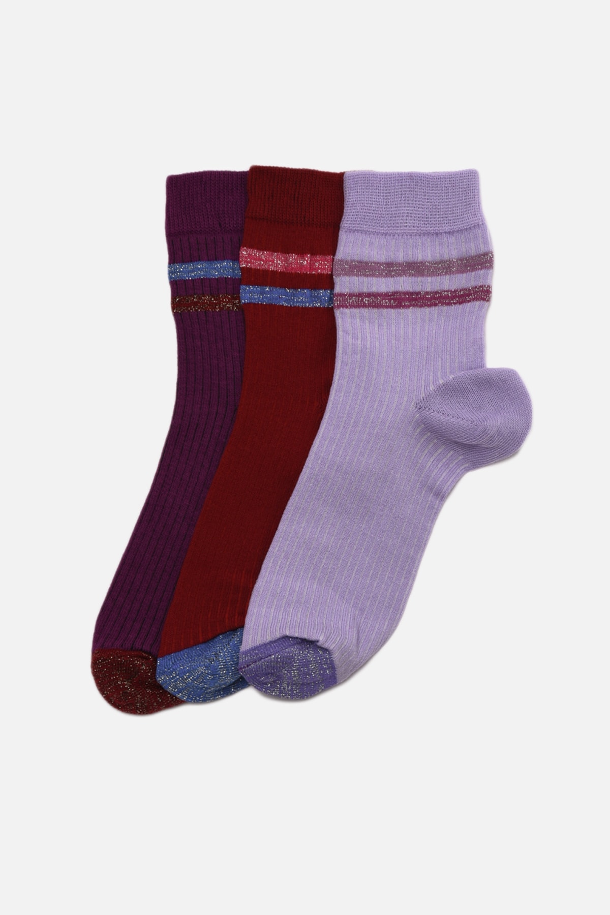 TRENDYOLMİLLA Mor Baskı Detay Çorap THMAW22CO0212