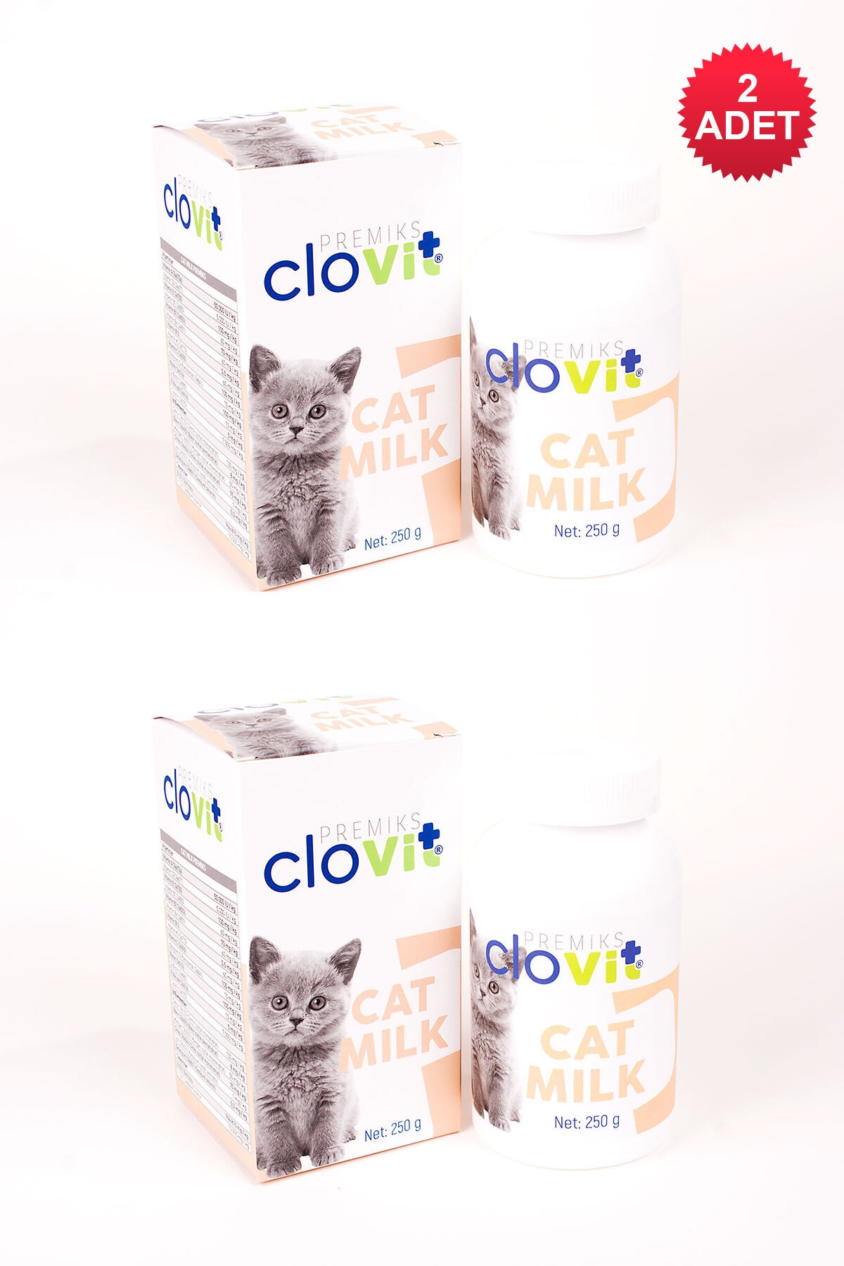 Clovit Cat Milk Avantajlı 2li Set 8680434203028