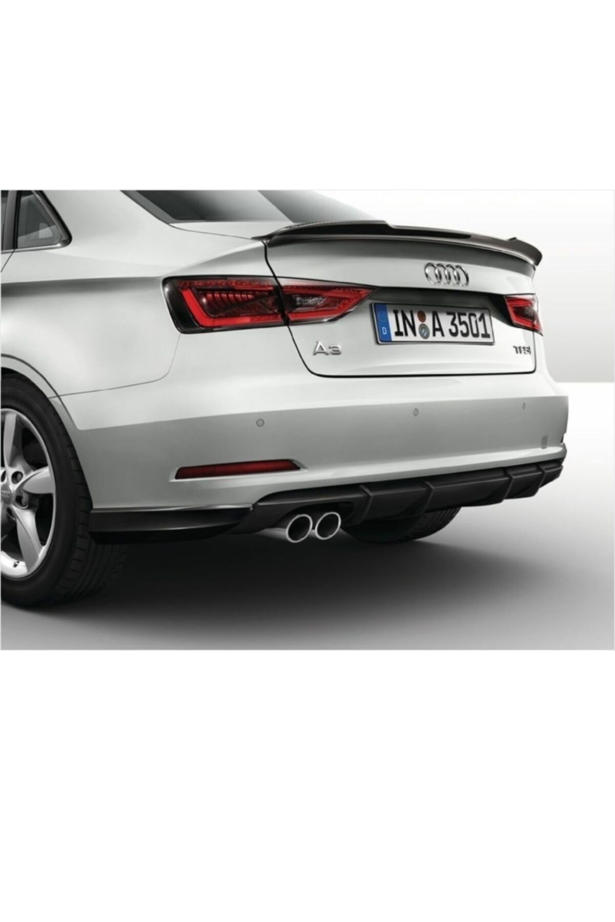 AKC TUNİNG Audi A3 Spoiler Votex Bagaj Üstü Plastik Ithal 8v Sedan 2013-
