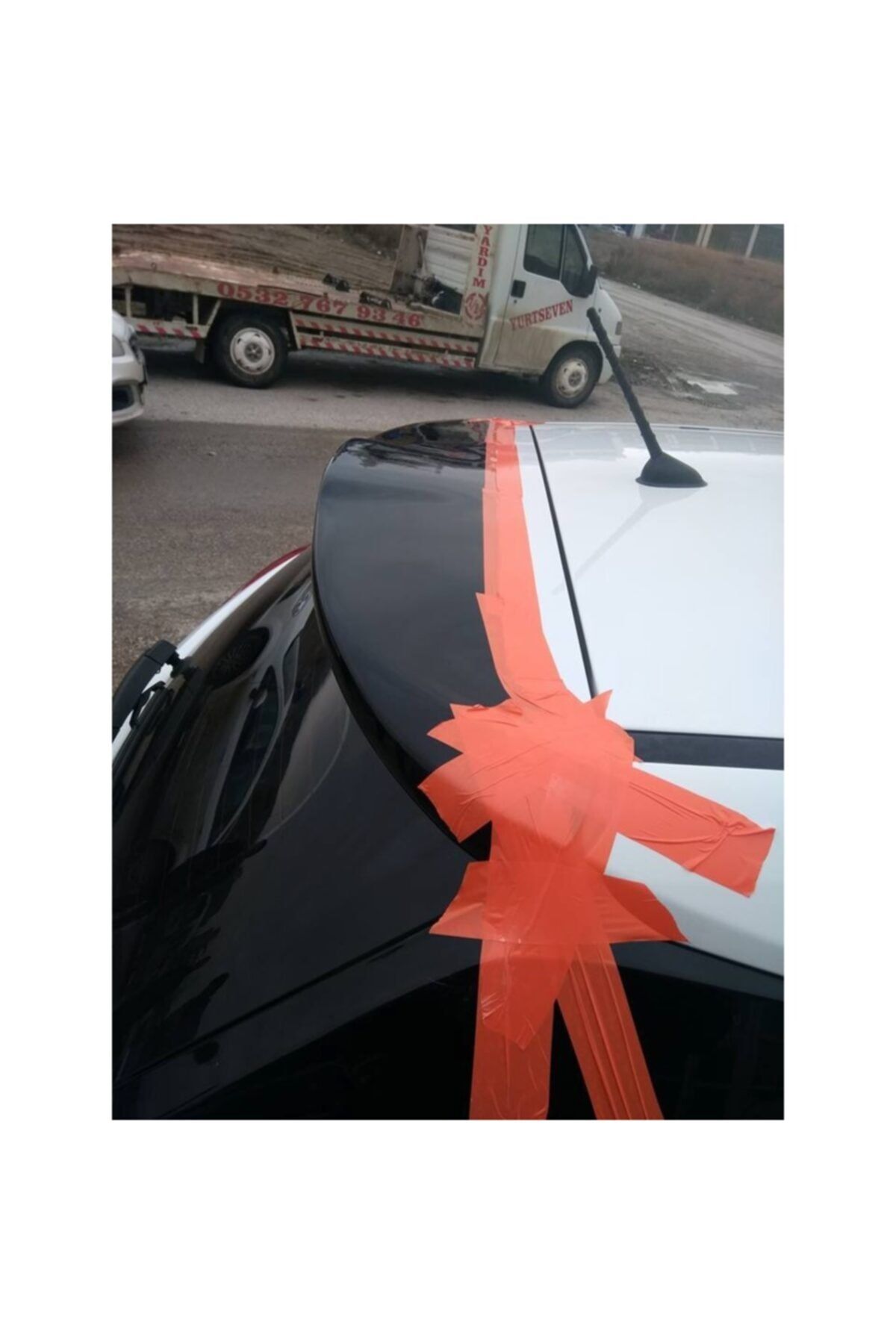 AKC TUNİNG Hyundai I20 Uyumlu  Bagaj Üstü Spoiler Parlak Siyah 2014-2018