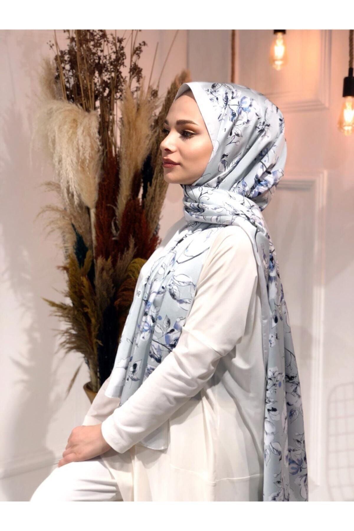 vera hijab Eylül Serisi Twill Şal Gri