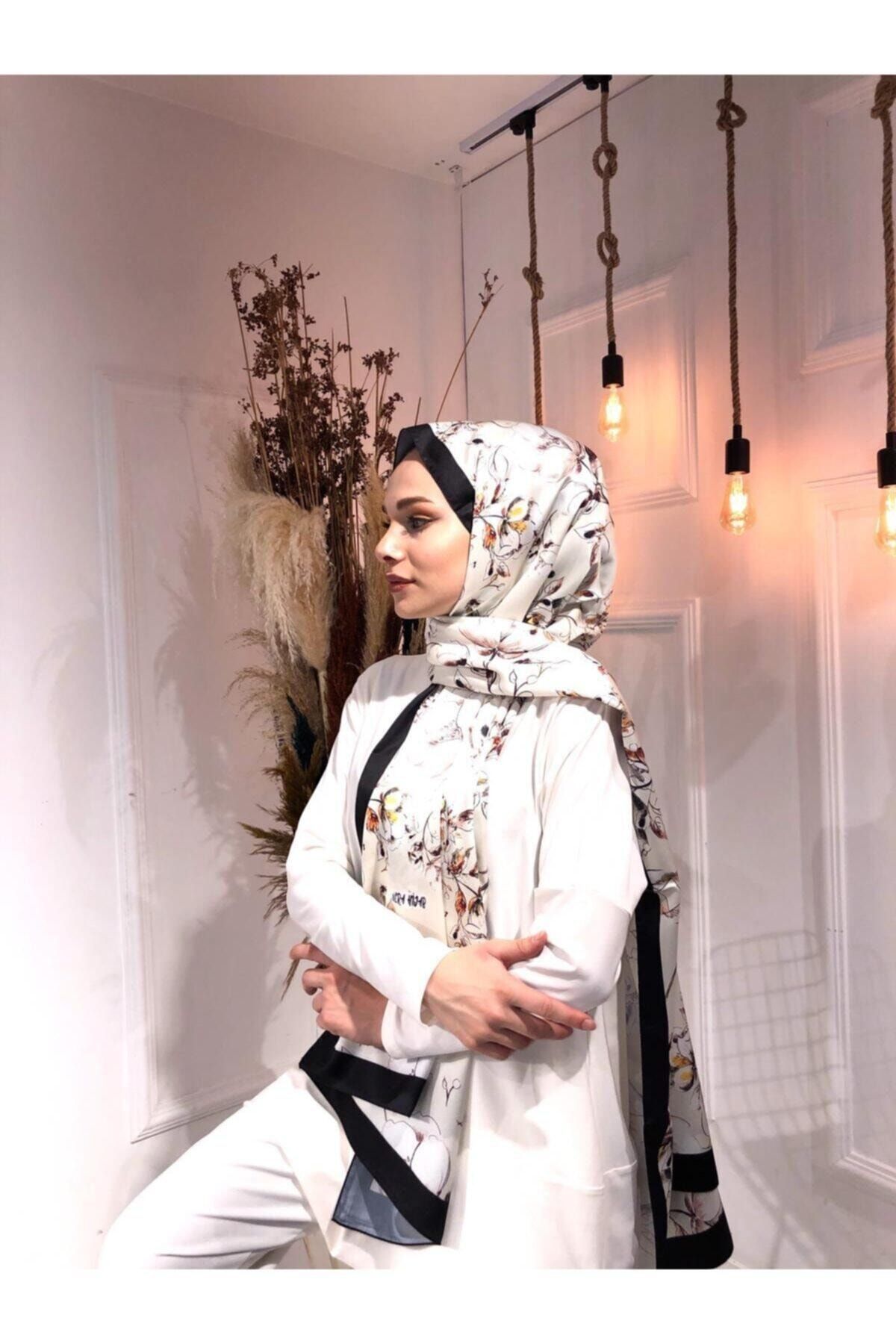 vera hijab Eylül Serisi Twill Şal Siyah