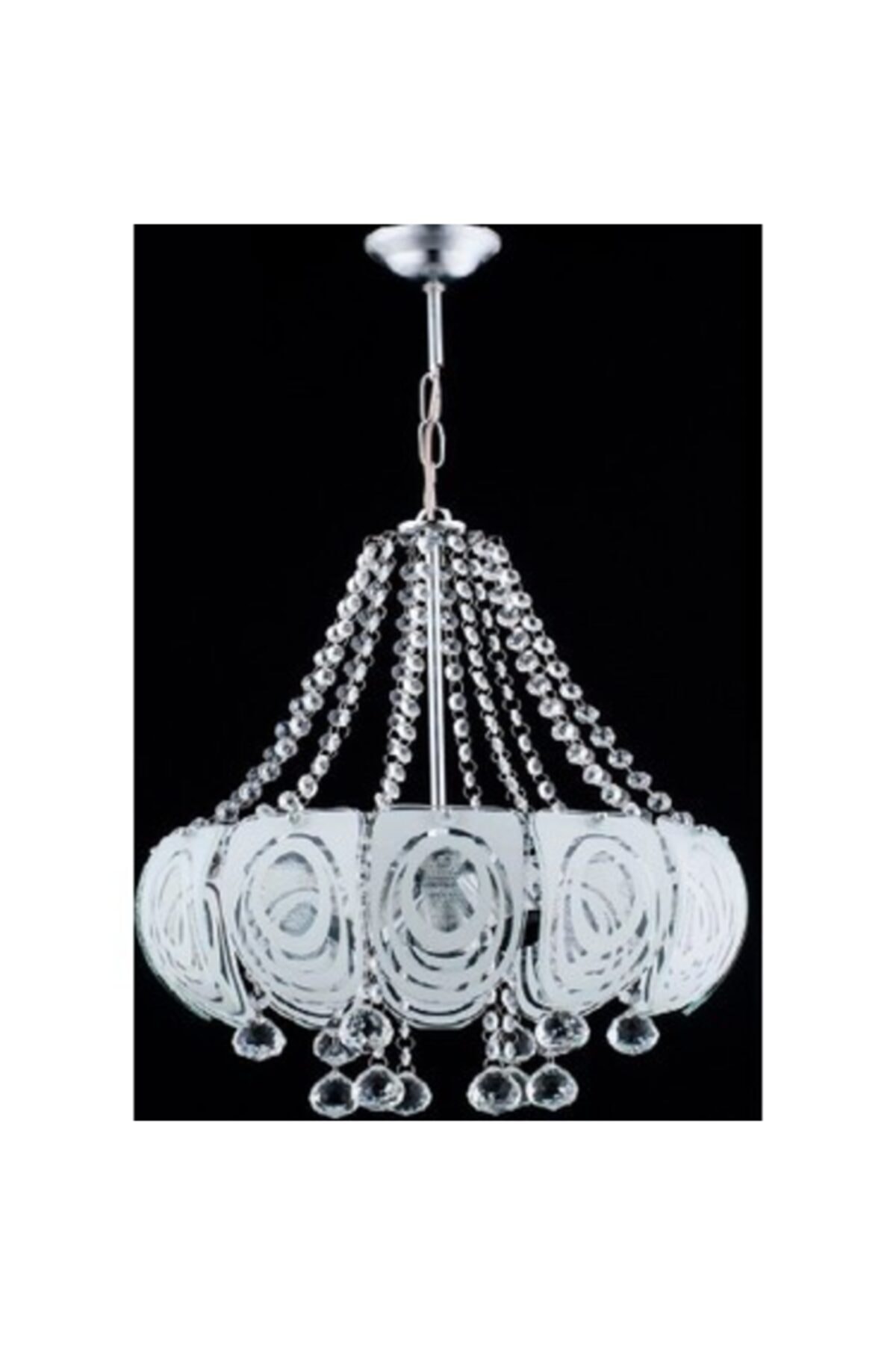 ŞEN AVİZE Taşlı Camlı Salon Oturma Odası Avizesi