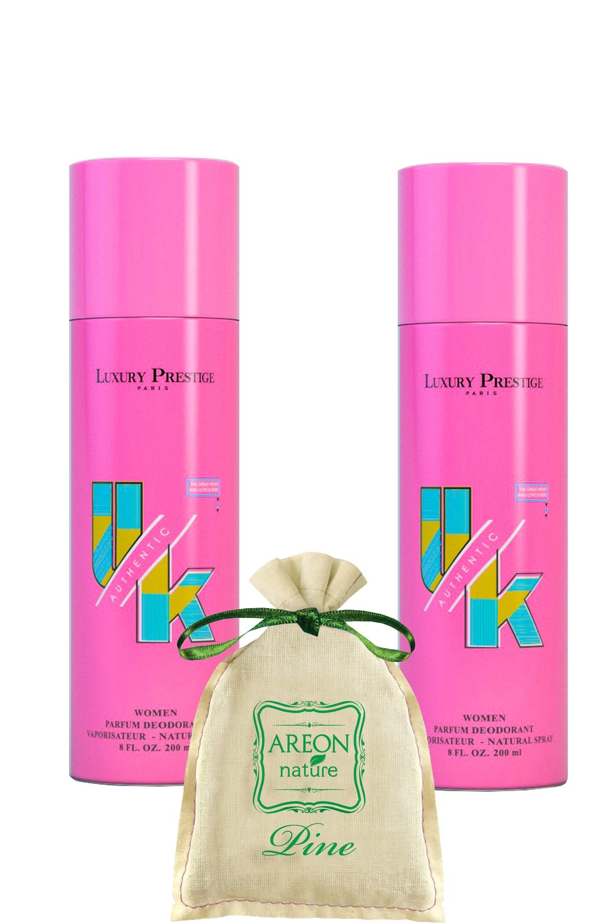 Luxury Prestige Luxury Prestıge Woman Uk Authentıc Deo 200ml 2'li ( Chanel Chance )
