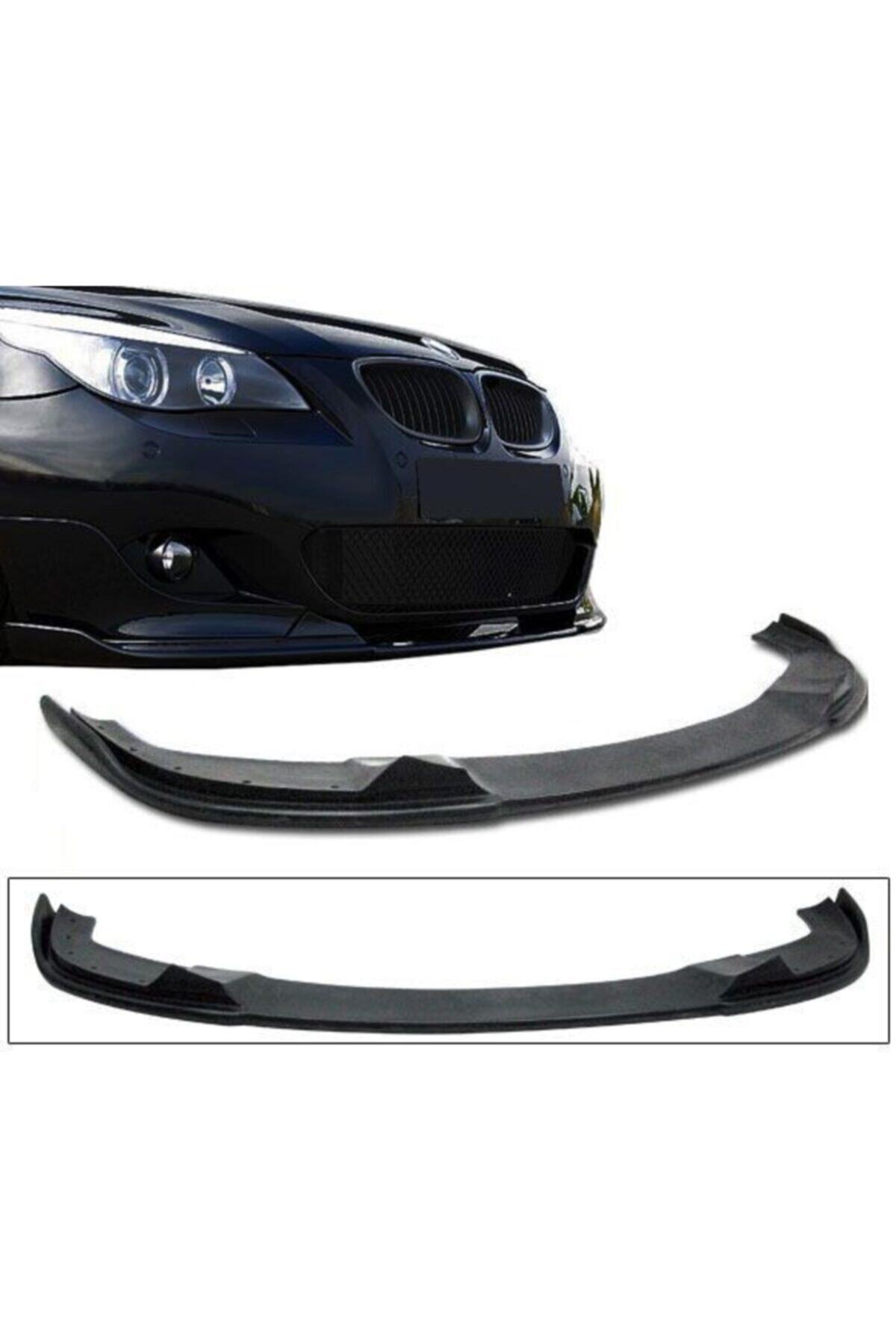 AKC TUNİNG Bmw E60 Uyumlu Ön Lip M Technic Plastik Parlak Siyah 2004 - 2010