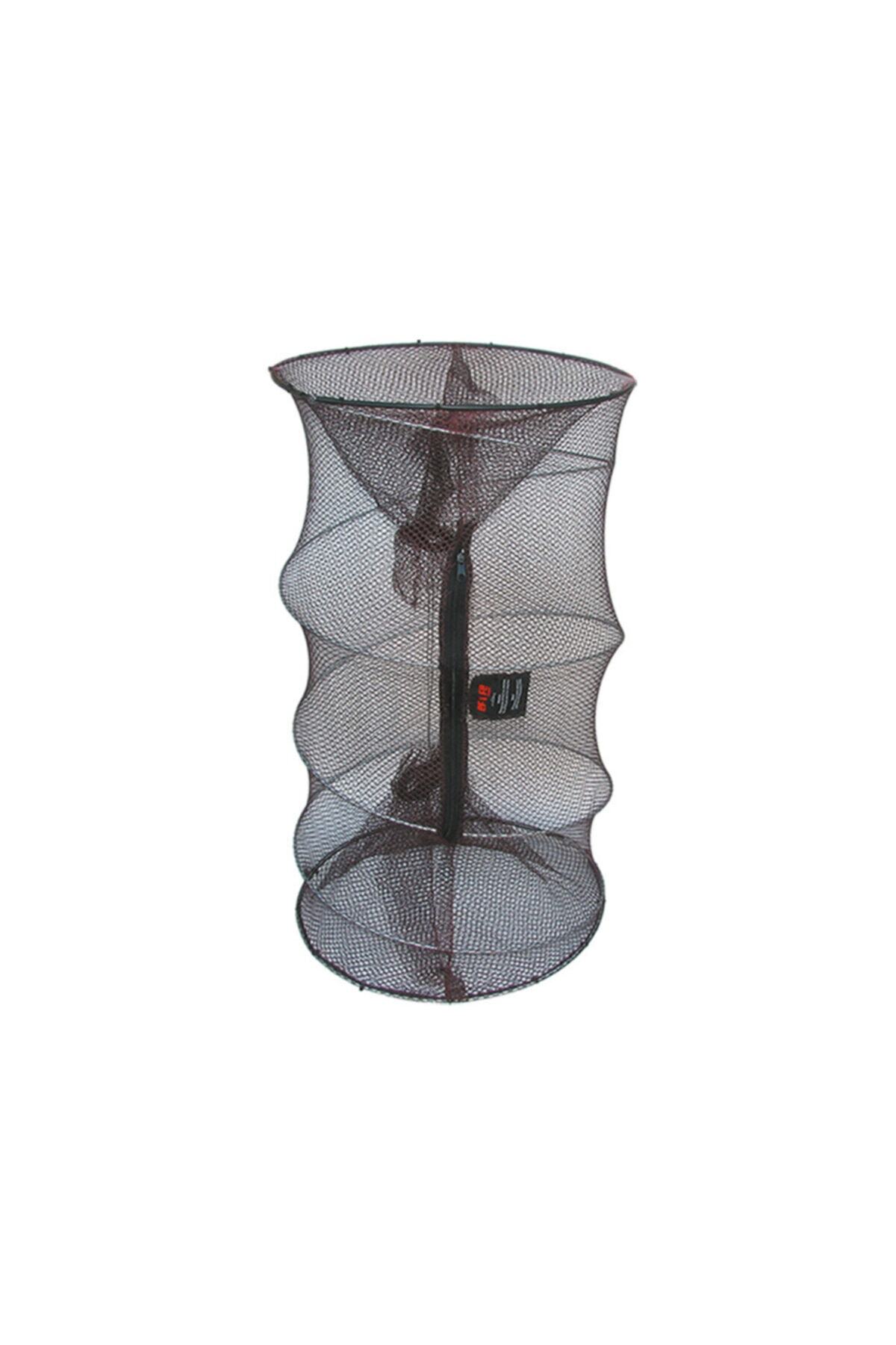 EFFE Balık Avı Balıkçı Bez Pinter Fermuarlı Balık Tuzağı (35x70 Cm)