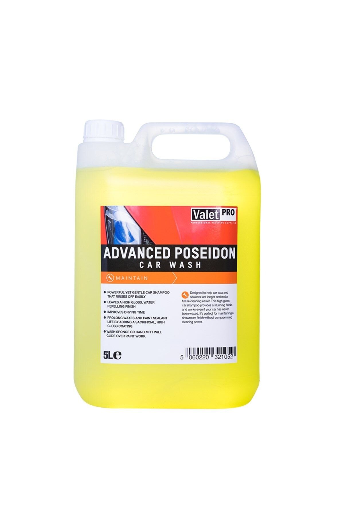 Valet Pro Rm Polish Advanced Poseidon - Cilalı Parlatıcı Şampuan 5lt.