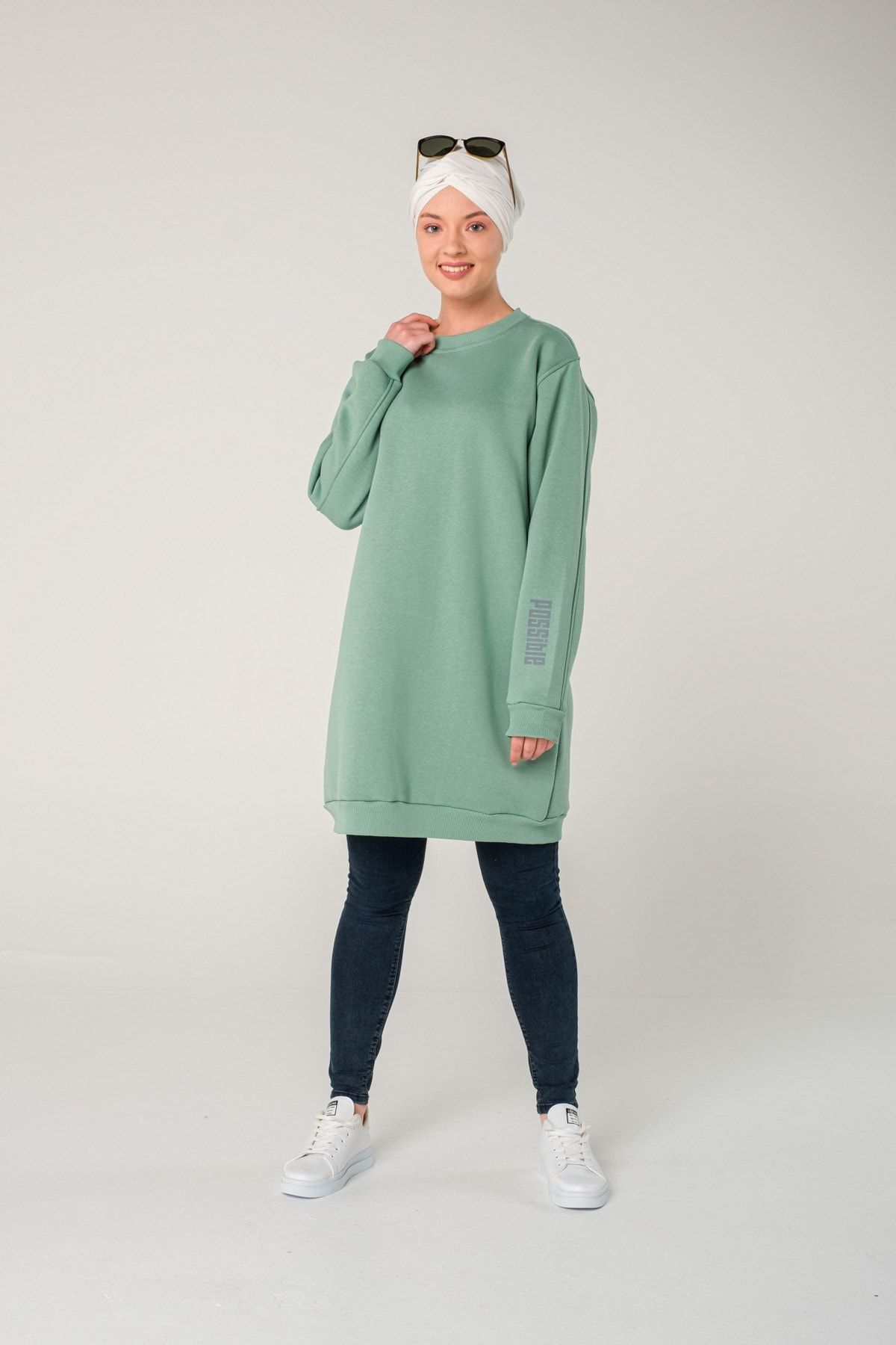 Elif Okur Tesettür Sweetshirt