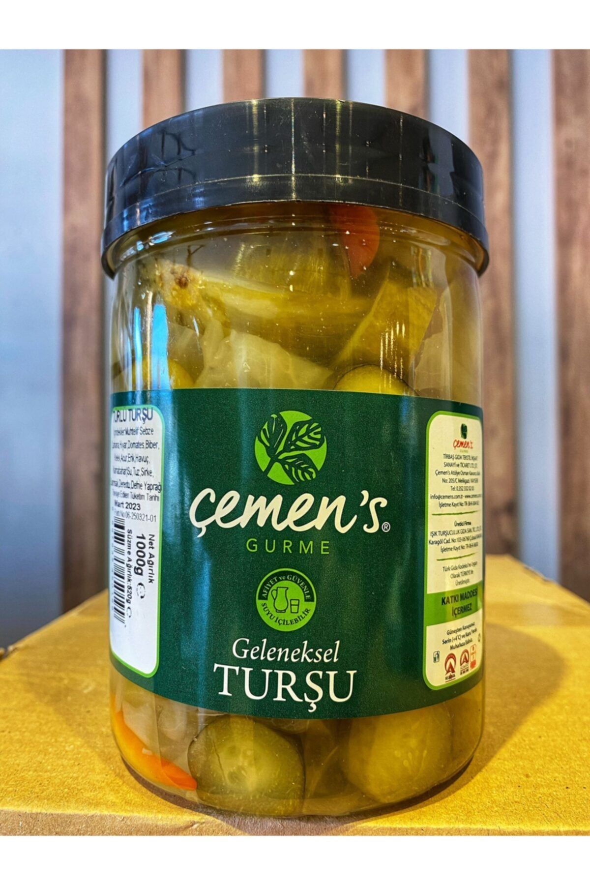 Çemen's Türlü Turşu 1000 gr