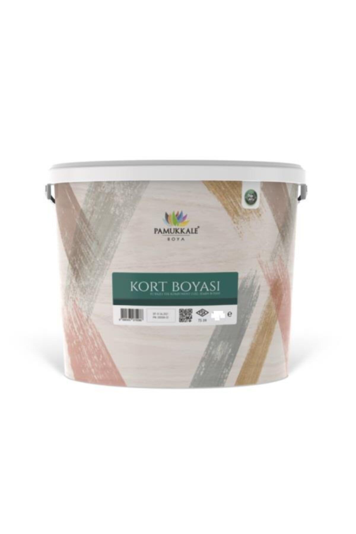 Pamukkale Silikonlu Tenis Kort,asfalt,beton Zemin Boyası 15 Lt