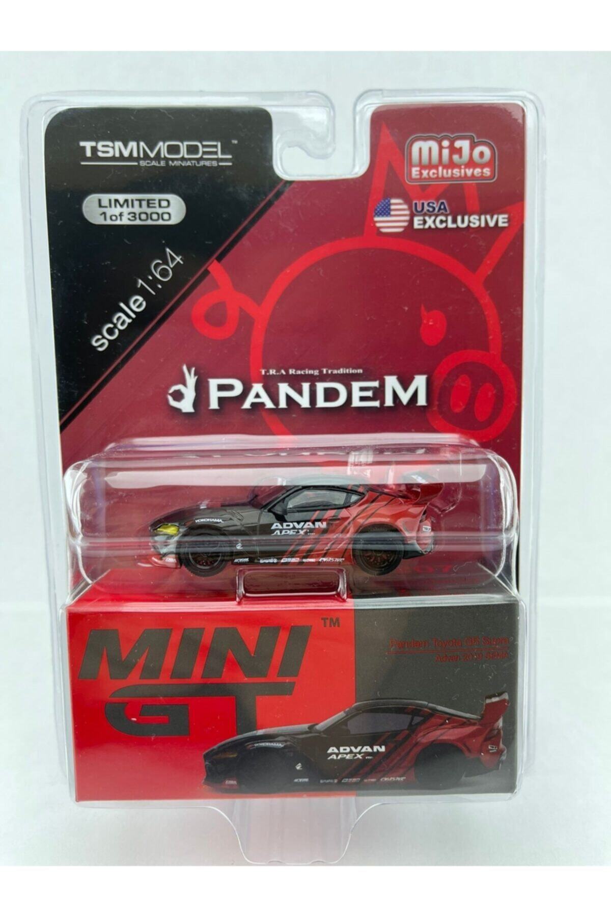 mini gt Mijo Pandem Toyota Gr Supra Advan Sema 2019 1:64 Model Araba