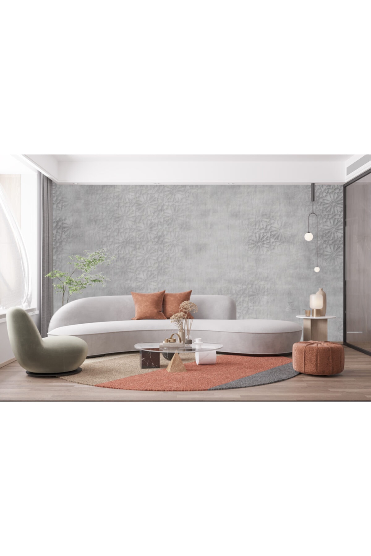 adalidekor Salon Oturma Odası Tasarım Duvar Kağıdı