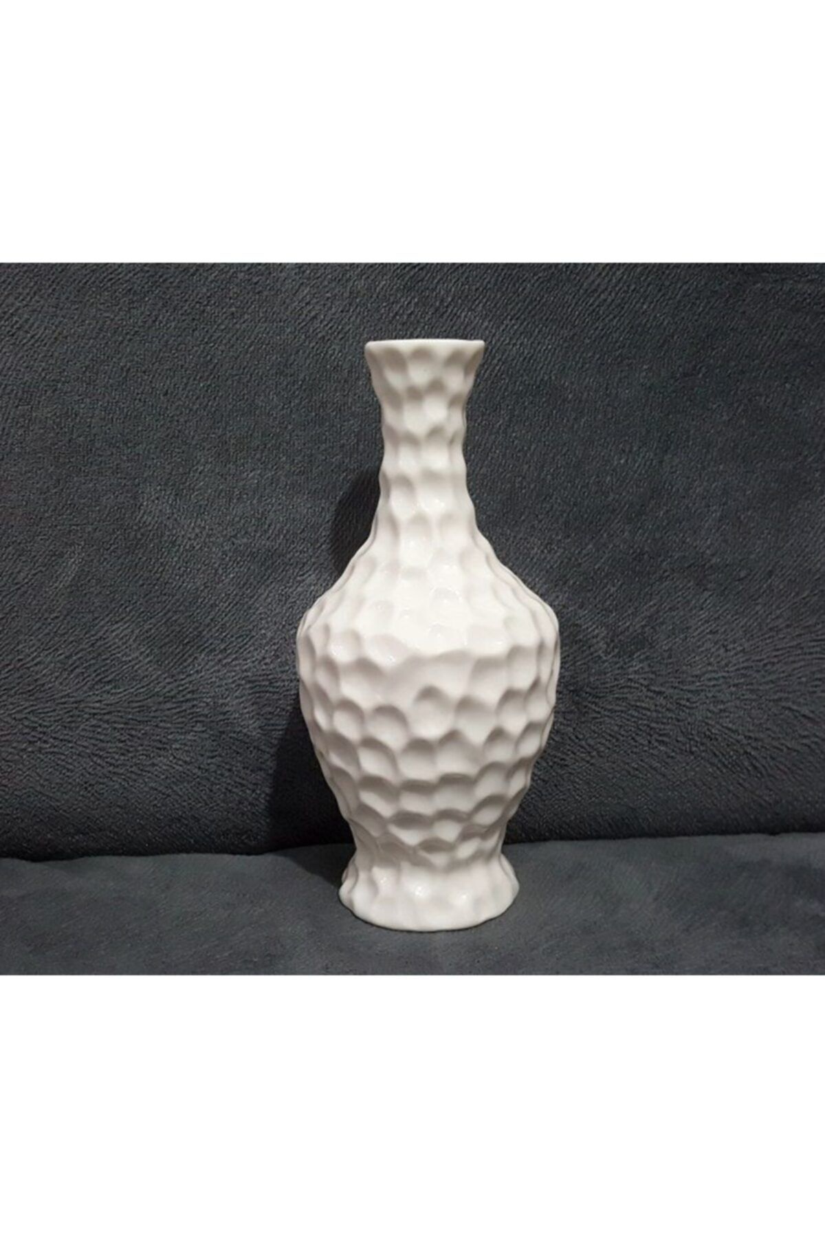 morlalem 15cm Vazo Silikon Kalıp K-836 Mum Kokulu Taş Sabun Alçı Polyester Reçineye Uygun