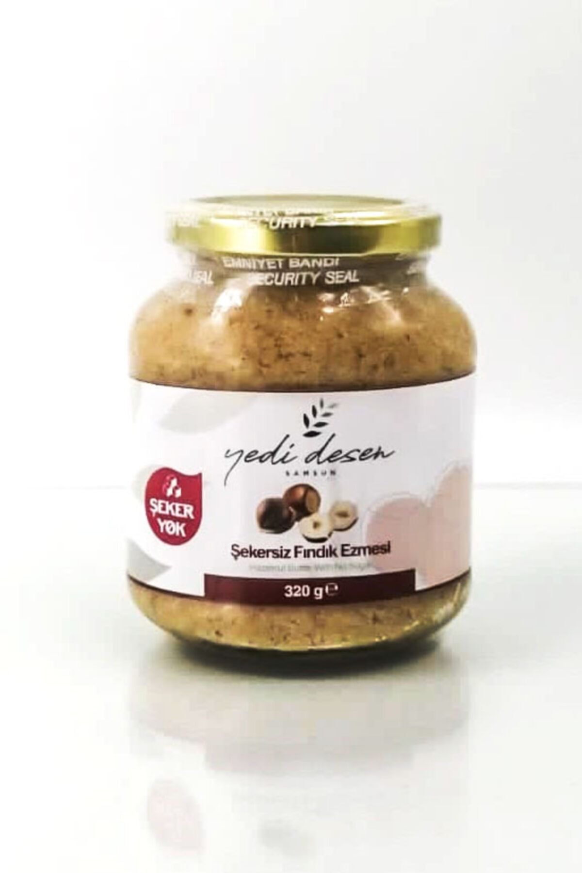 YEDİ DESEN Şekersiz Fındık Ezmesi 320 gr