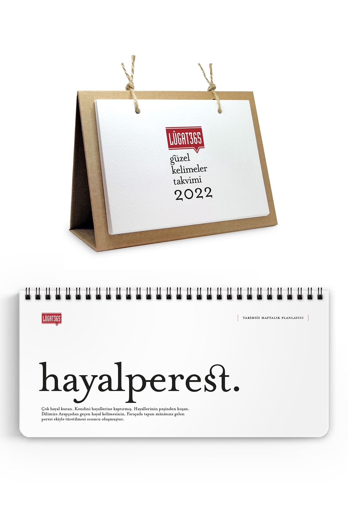 Lûgat365 2022 Güzel Kelimeler Takvimi & Hayalperest Planlayıcı Seti
