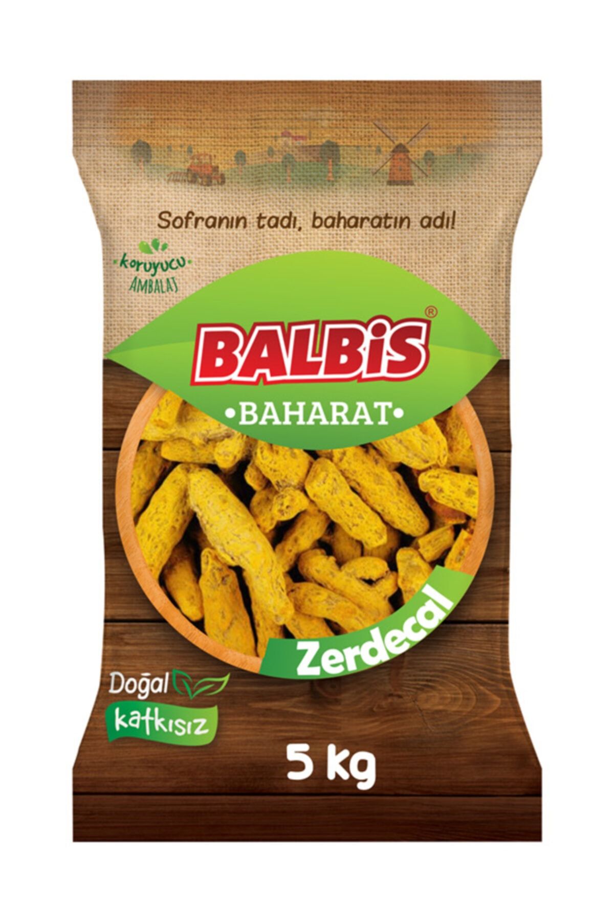 Balbis Zerdeçal Tane 5 kg