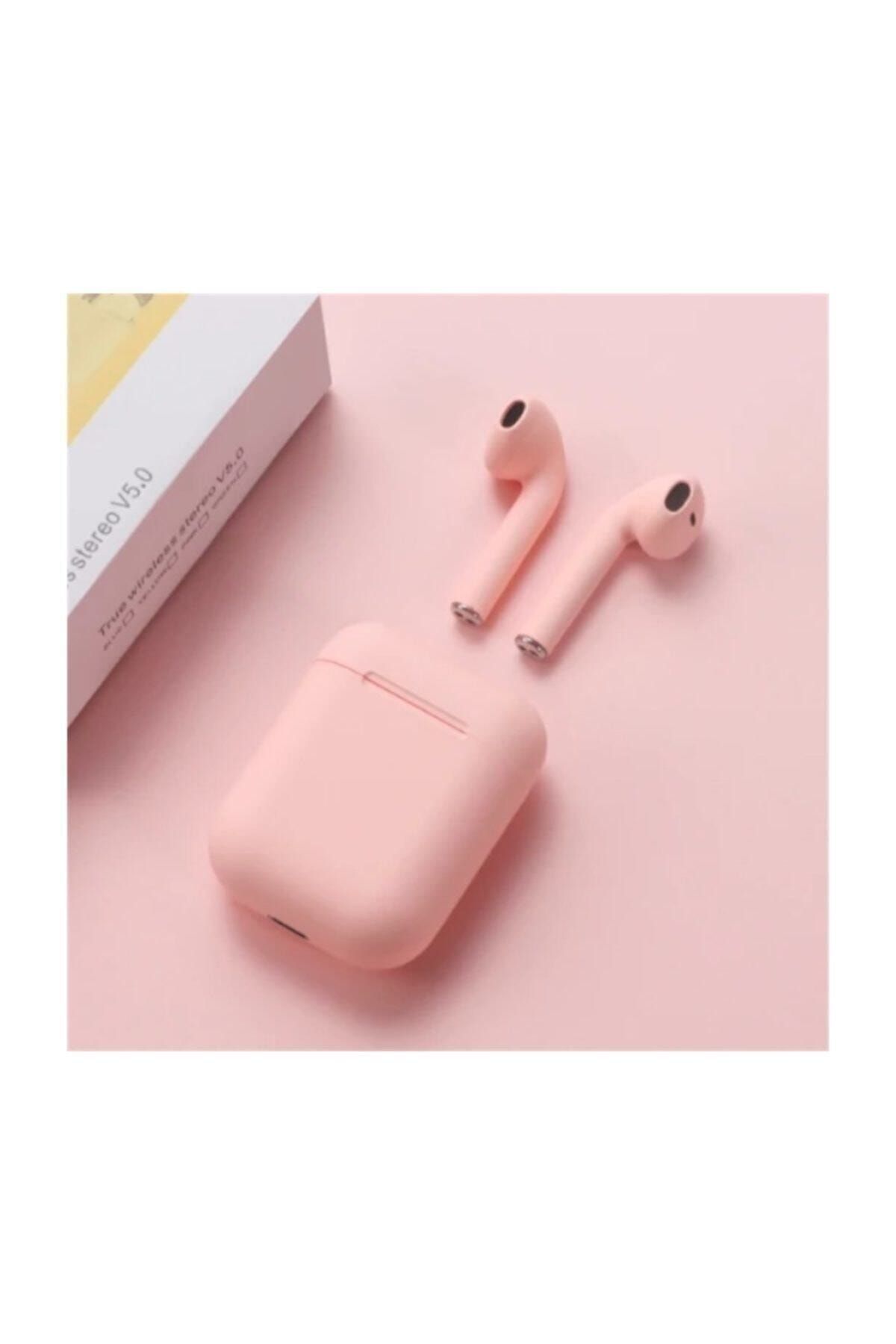 Tws I12 Inpods Bluetooth 5.0 Kulaklık 2020 Model En Son Versiyon Pembe