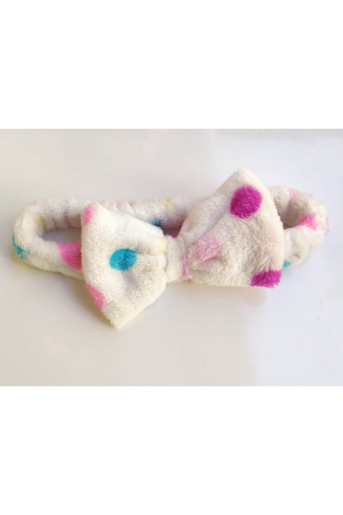 ABS Peluş Bayan Makyaj Bandana 0016b