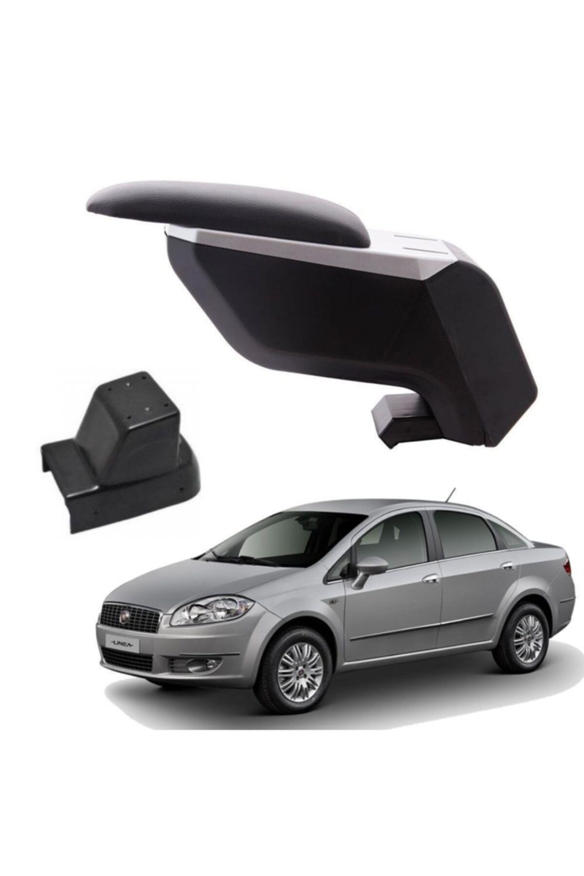 Carmind Fiat Linea Kolçak Kol Dayama Siyah