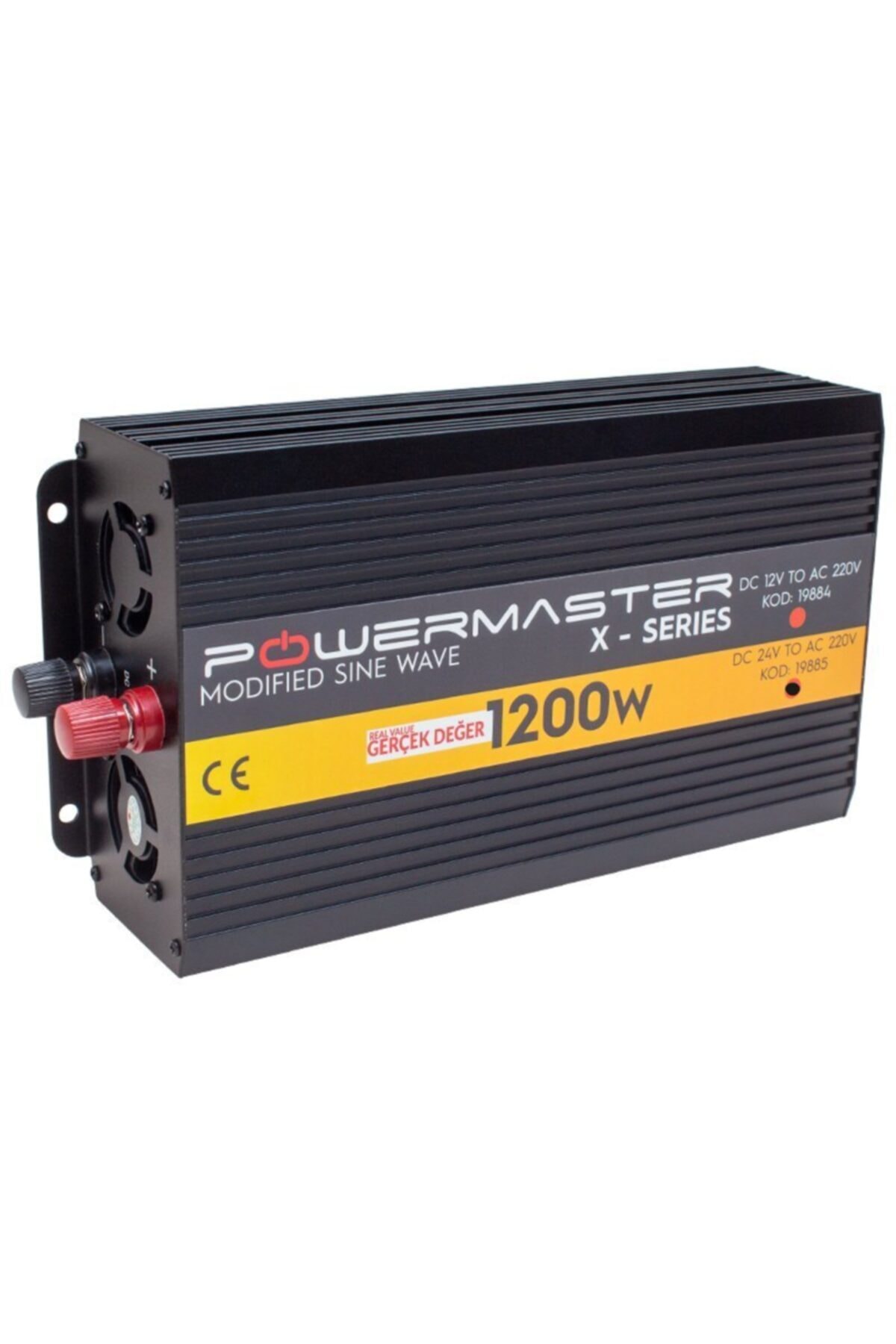 Powermaster Pwr1200-24 24-220 Volt 1200 Watt Inverter Invertör Çevirici