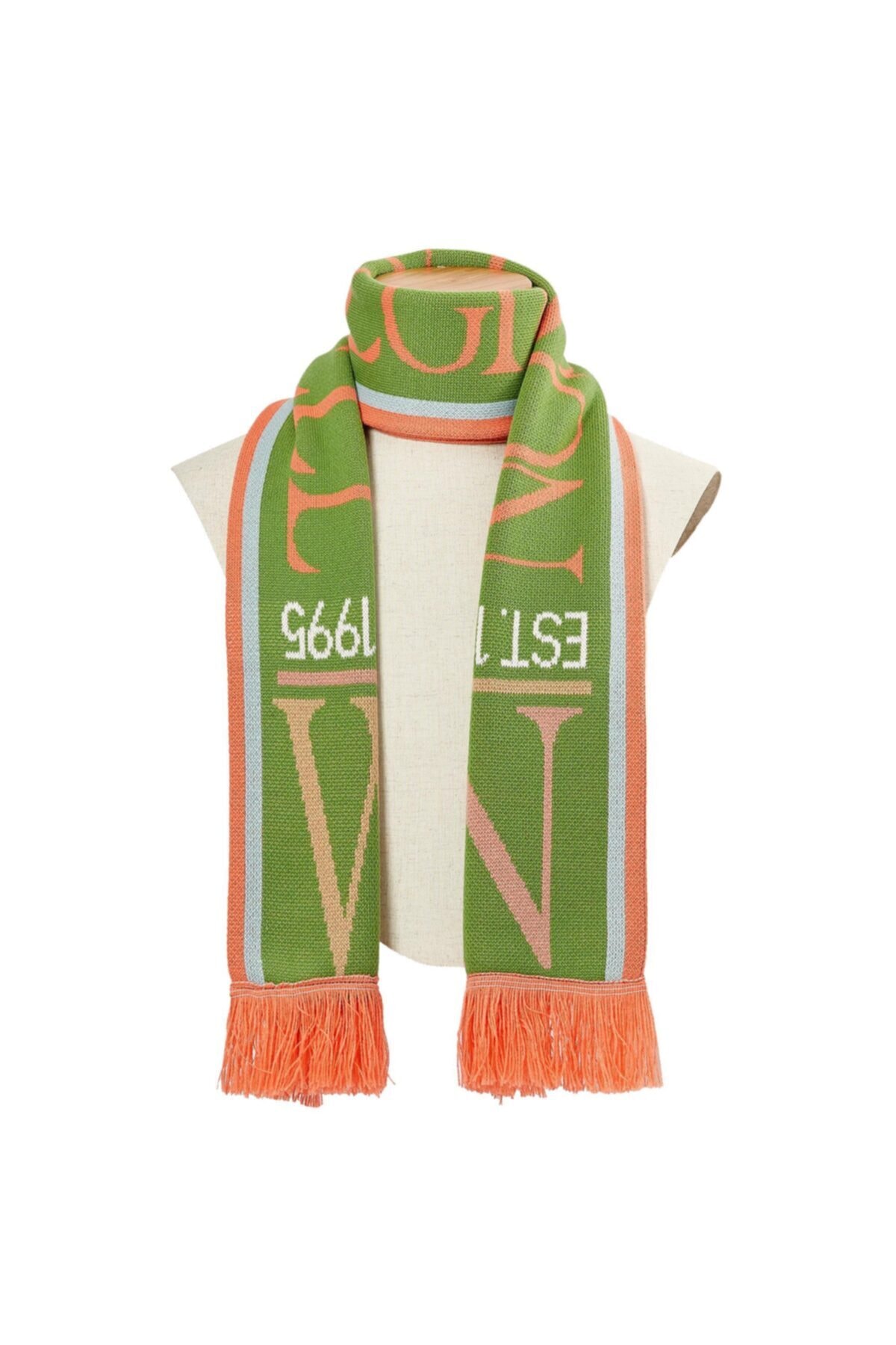 Fonem Unisex Pucca Atkı Fo 4552 Multi Yeşil