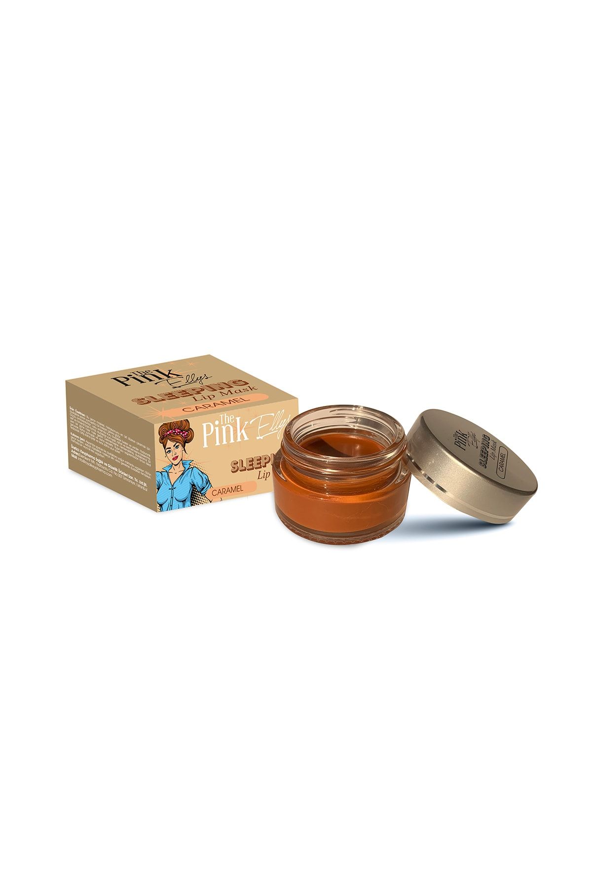 The Pink Ellys Sleeping Lip Mask Caramel 20gr