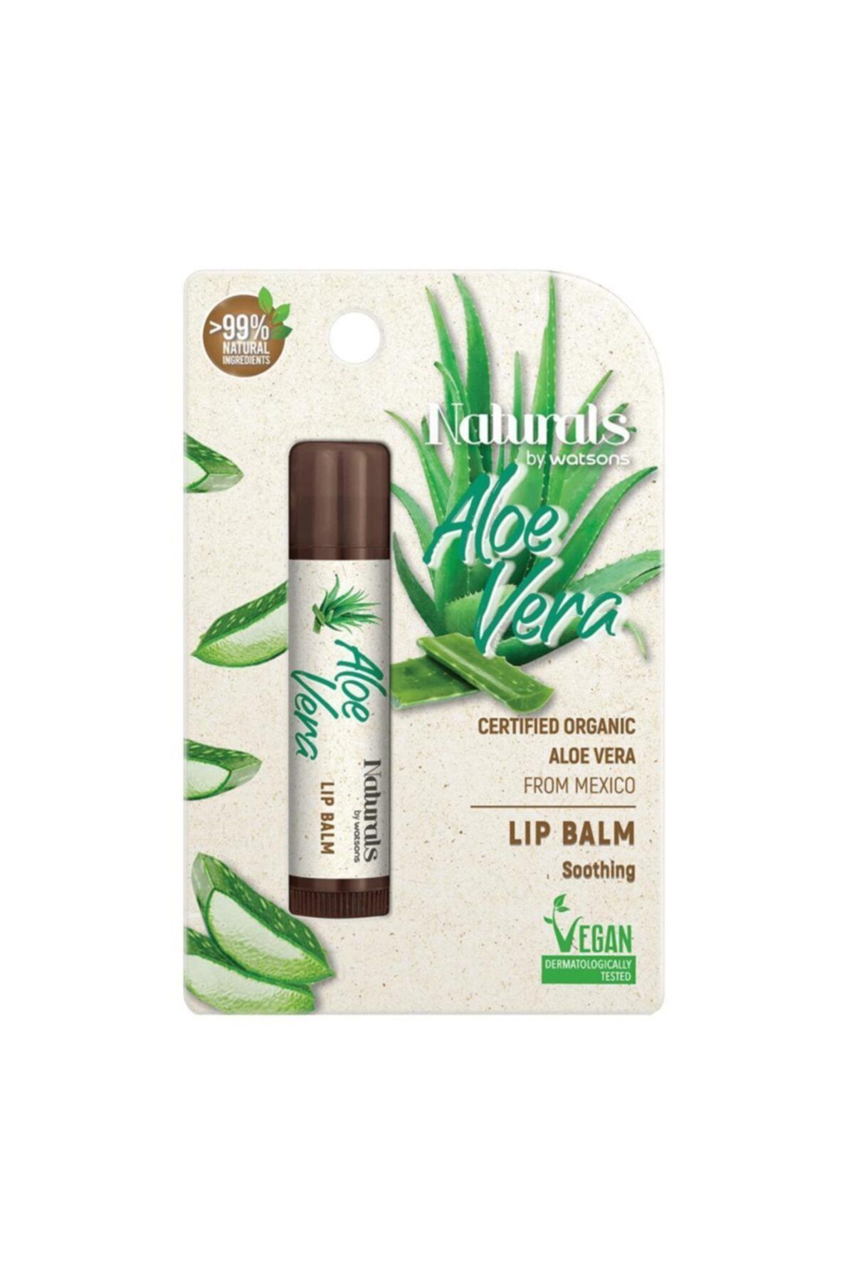 Naturals By Watsons Aloevera 4.5g Lip Balm