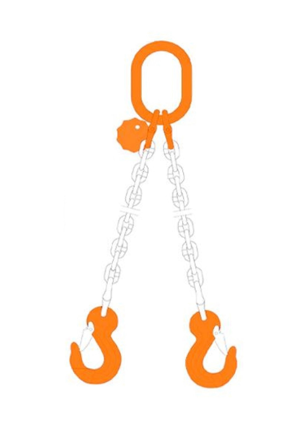 Cartec Grade 100, 2 Bacaklı Zincir Sapan, Boy: 3m, 8 Mm
