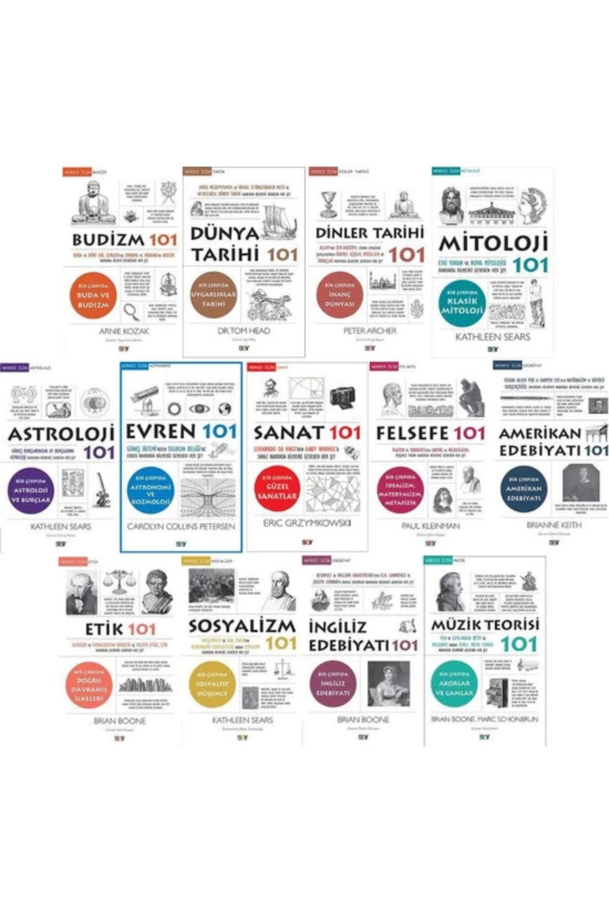 Say Yayınları 101 Serisi 13 Kitap Set