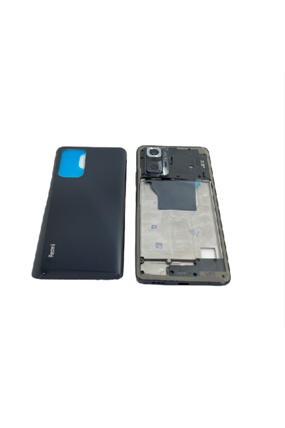 KDR Xiaomi Redmi Note 10 Pro Uyumlu Kasa Kapak Siyah