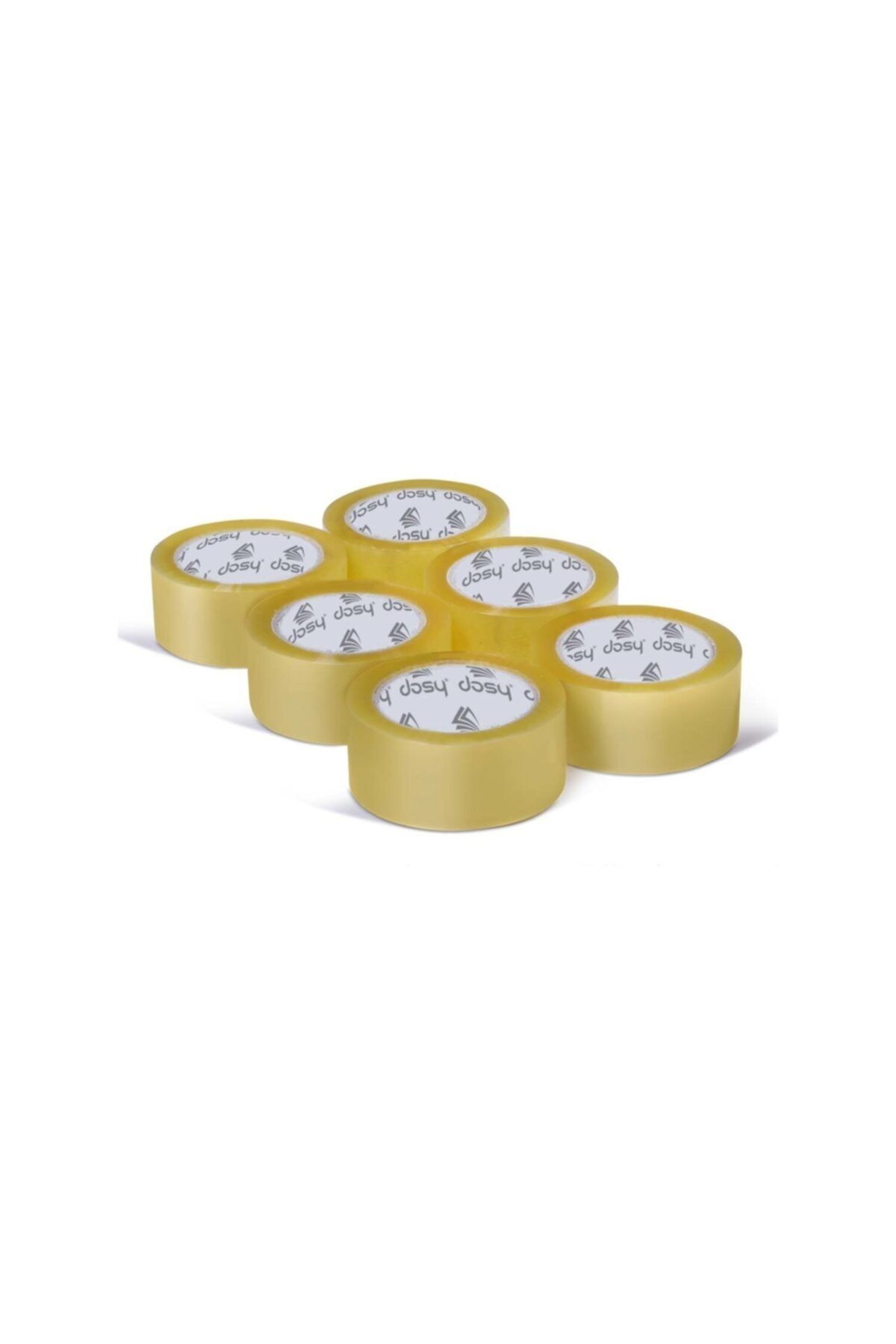 Durumax Visco Şeffaf Koli Bandı - 45mm X 100 Metre - Kopmayan Koli Bandı - Hotmelt - 6 Adet