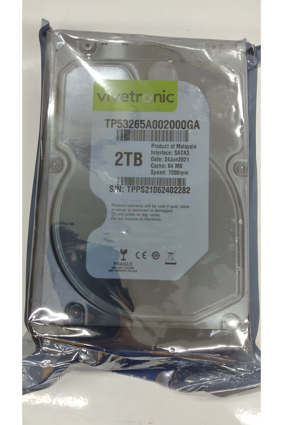 VİVETRONIC Vivetronic Tp53265a002000ga 2 Tb 3.5\