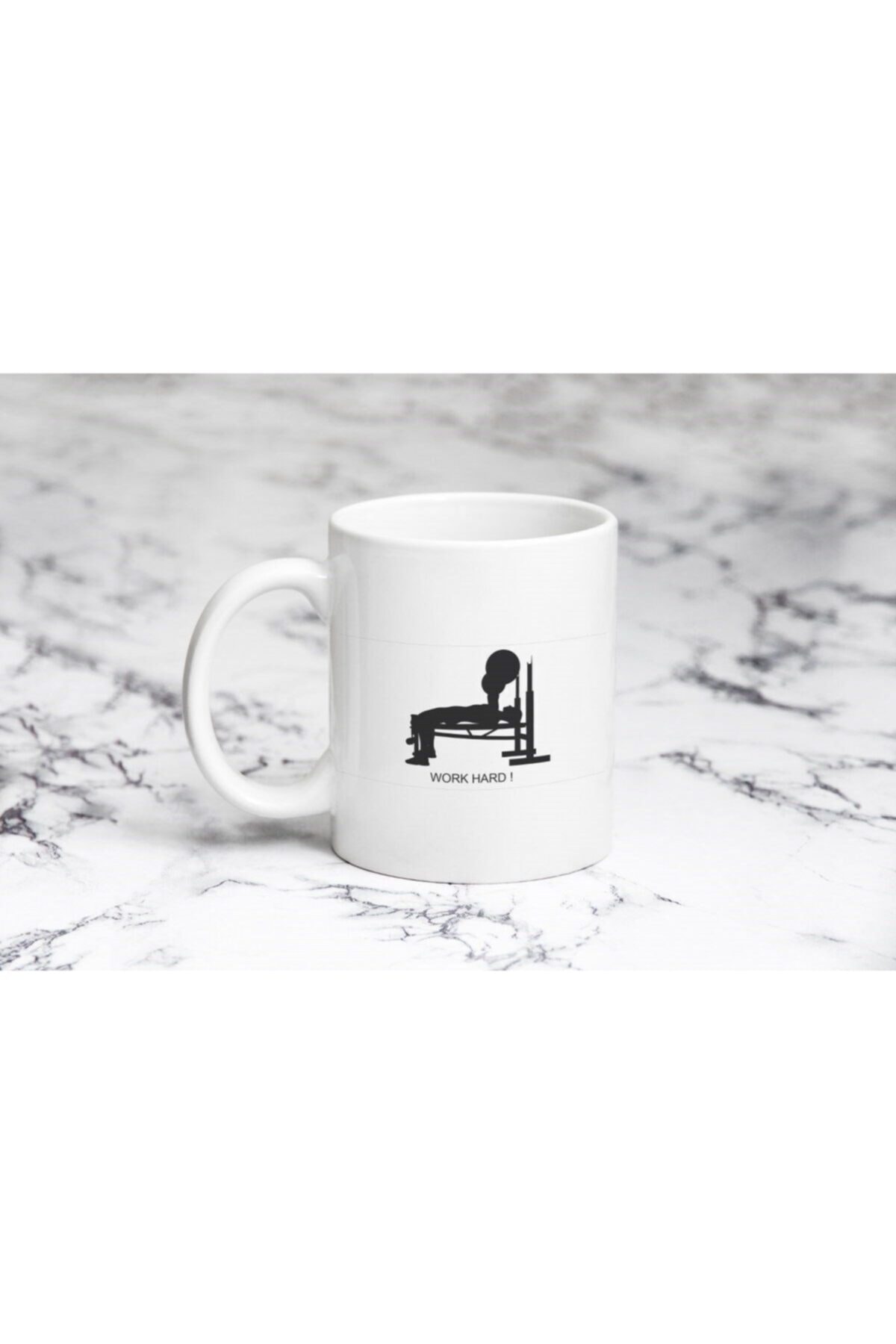 Firsat Ayi Work Hard Model 3 Kupa Bardak