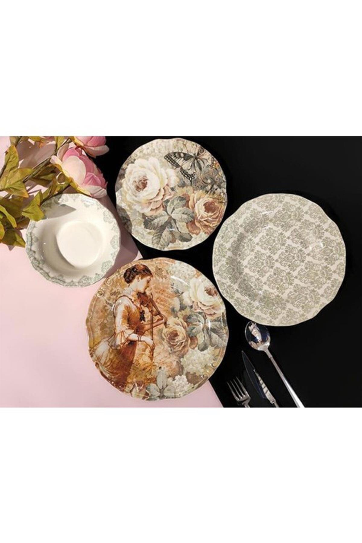 BİEV Violin 24 Parça Yemek Takımı