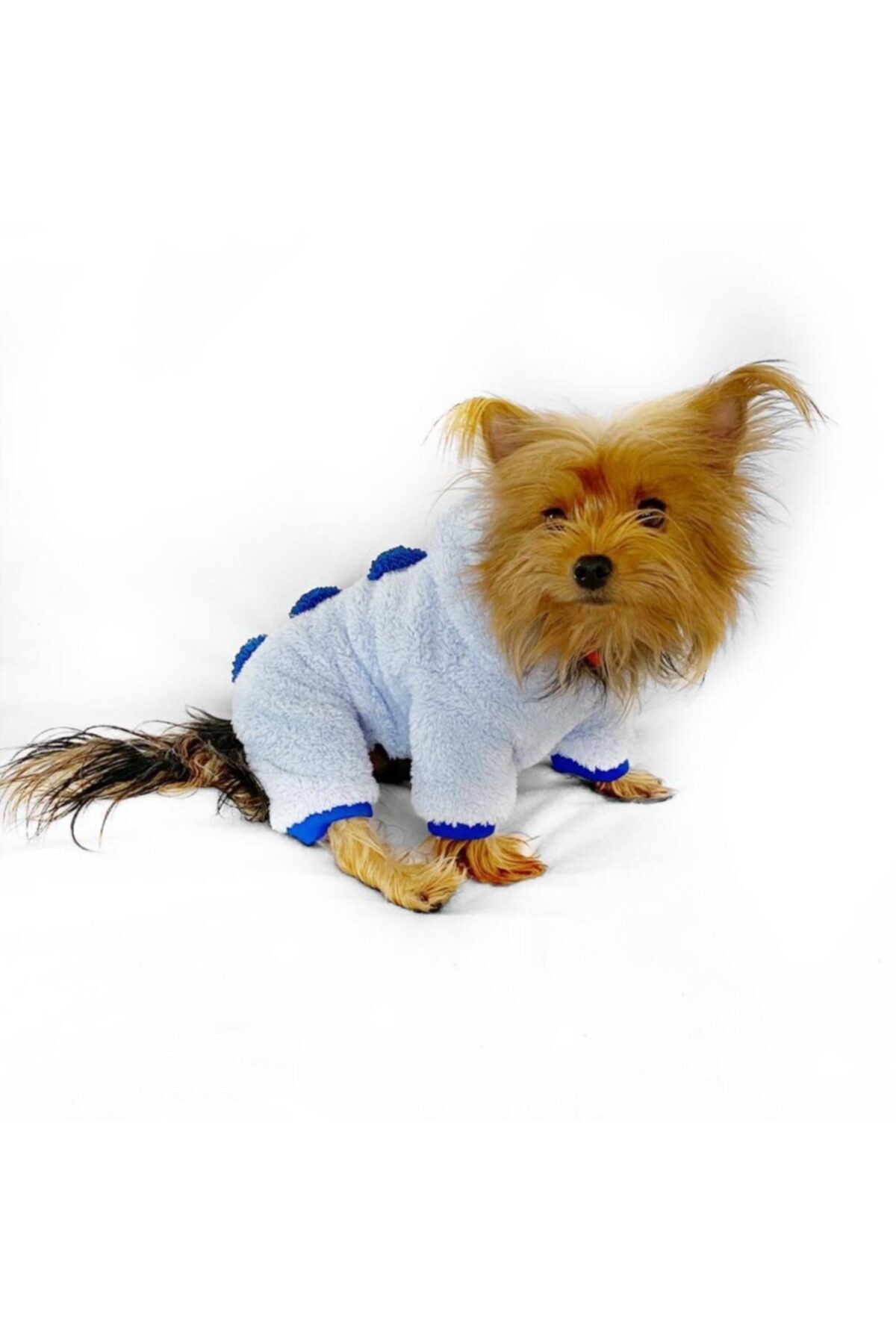 Kemique Softie Trio Blue Duo Köpek Tulumu Köpek Kıyafeti