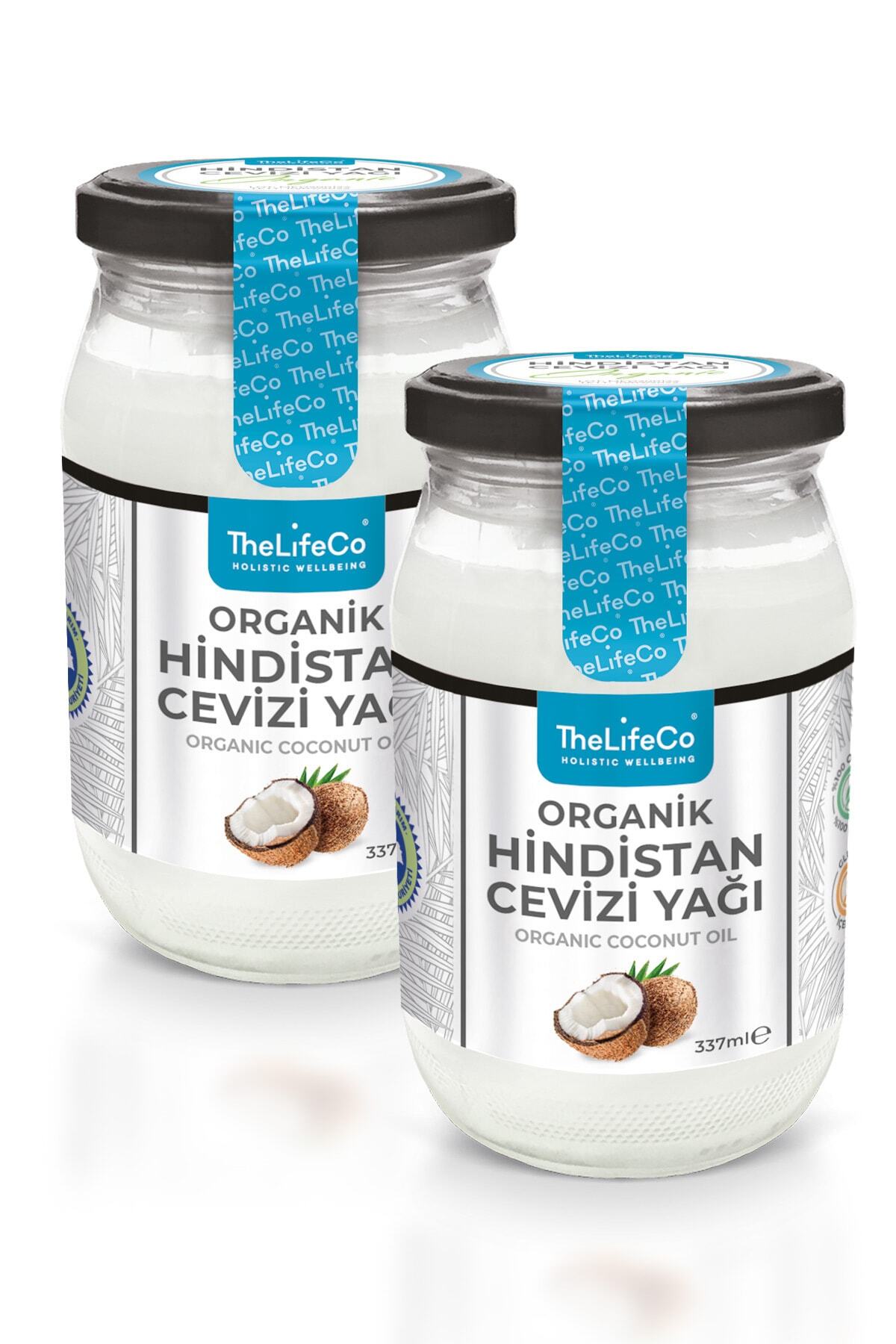 TheLifeCo Organik Hindistan Cevizi Yağı 337 ml x 2 Adet