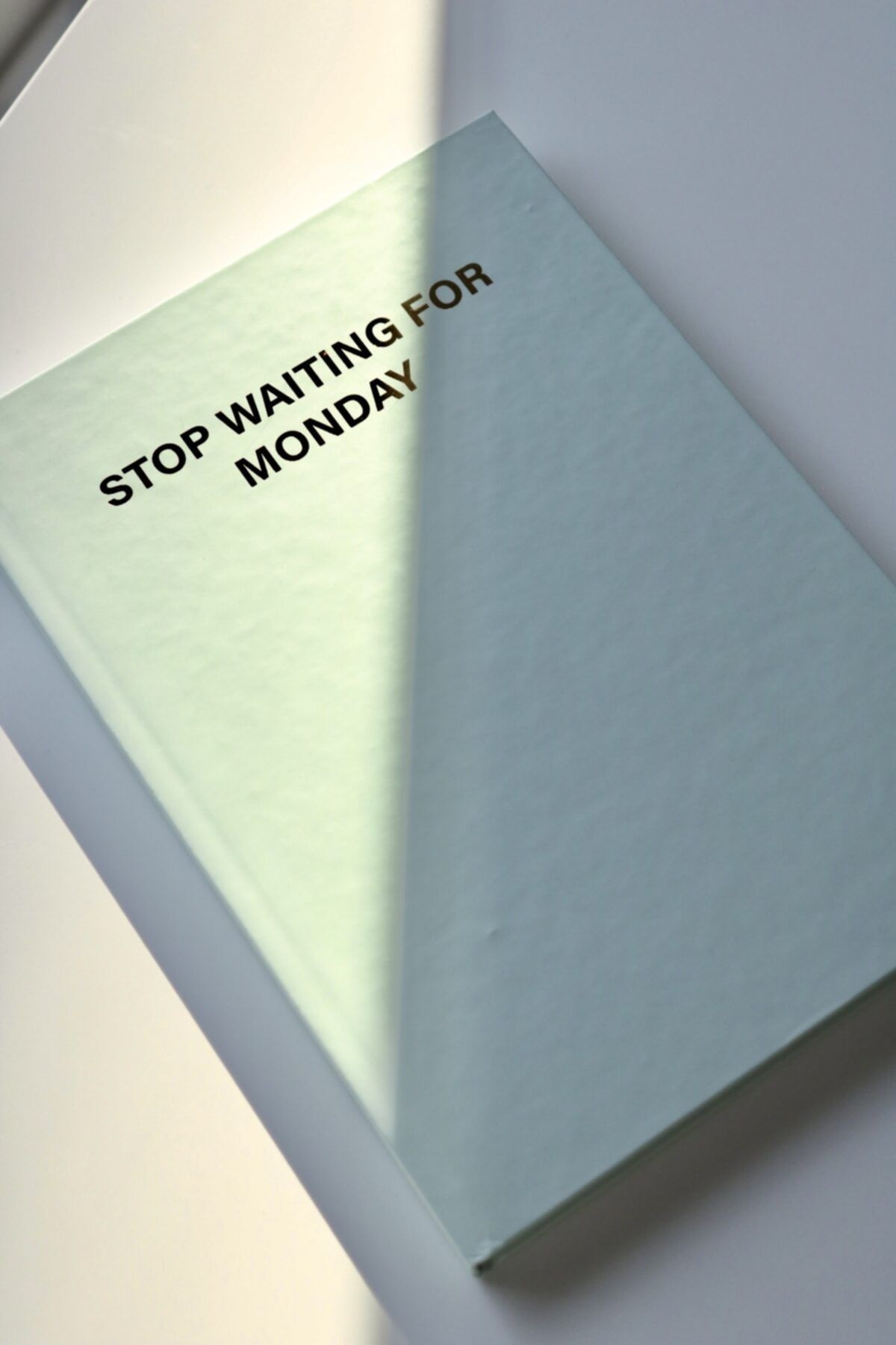 T Books Stop Waiting For Monday Mint Yeşili Süresiz Planlayıcı Undated Planner