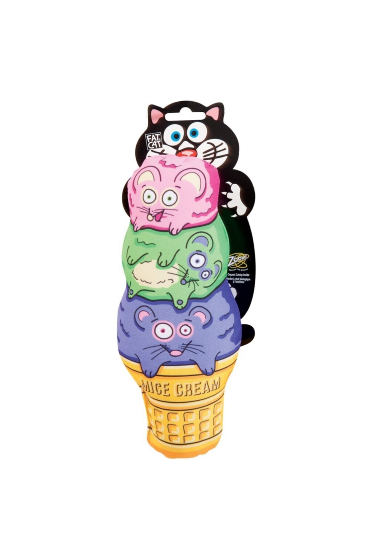 Fat Cat Mice Cream Kedi Oyuncağı