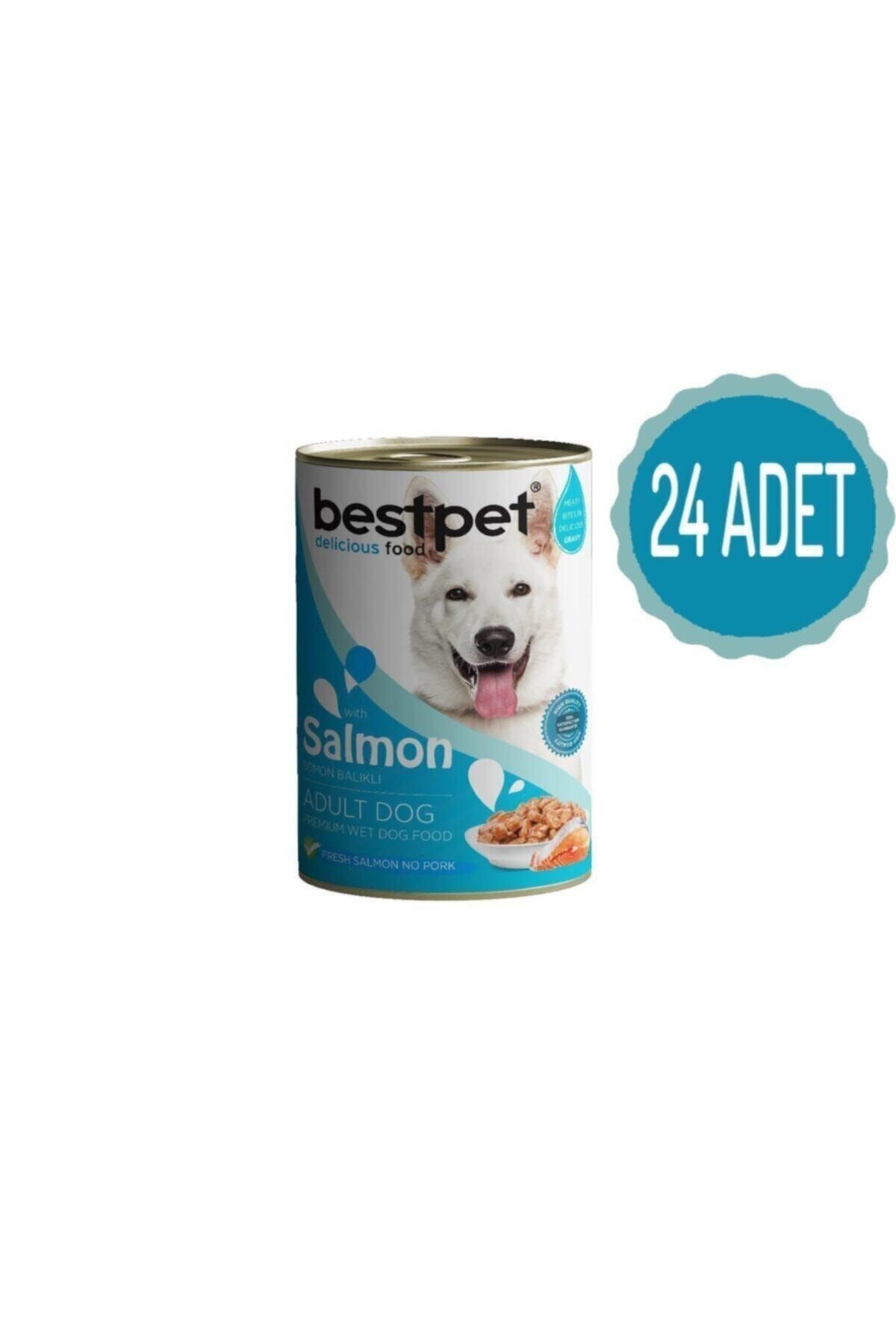 Bestpet Somonlu Köpek Konservesi 400 Gr X 24