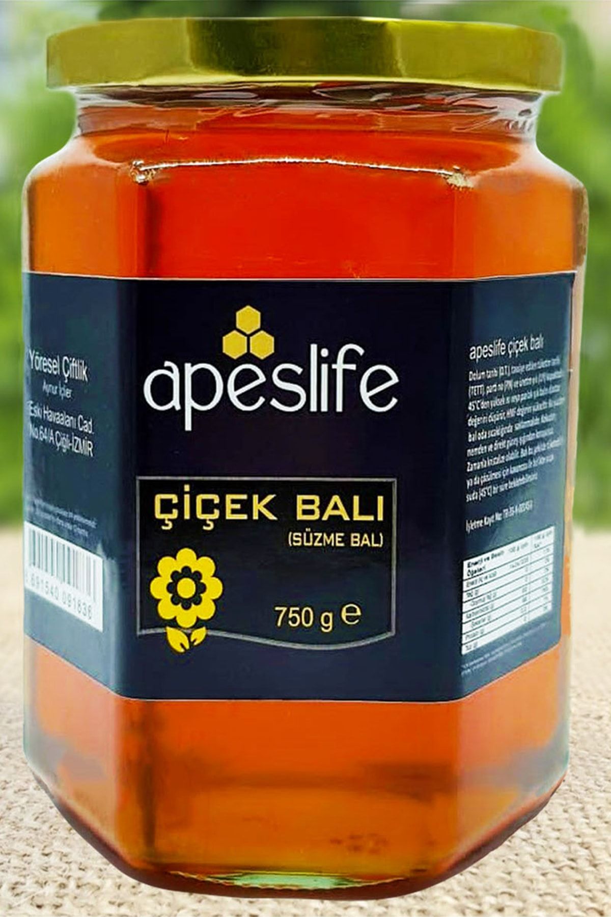 Apeslife Çiçek Balı 750 Gr.